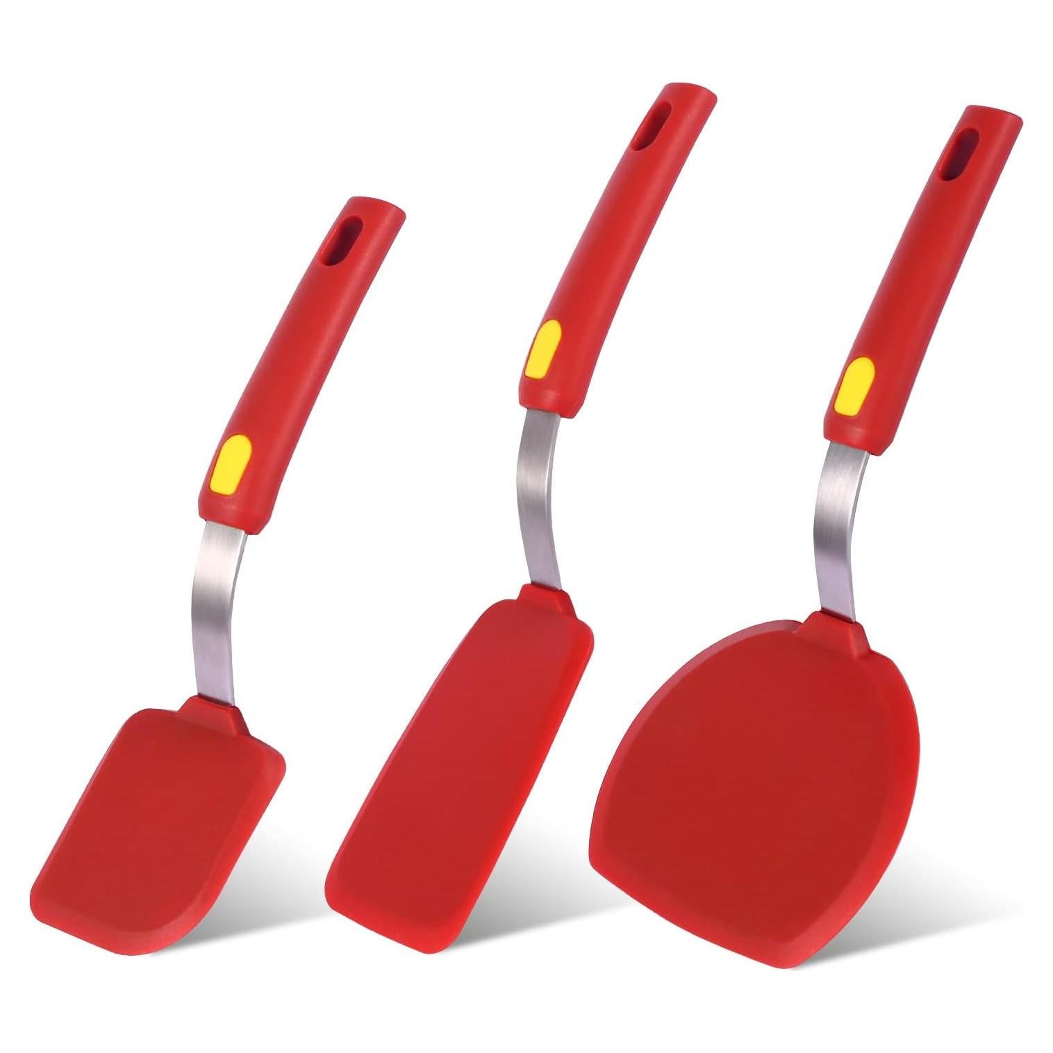 Juego de 3 Espátulas de Silicona Collfa Resistente al Calor