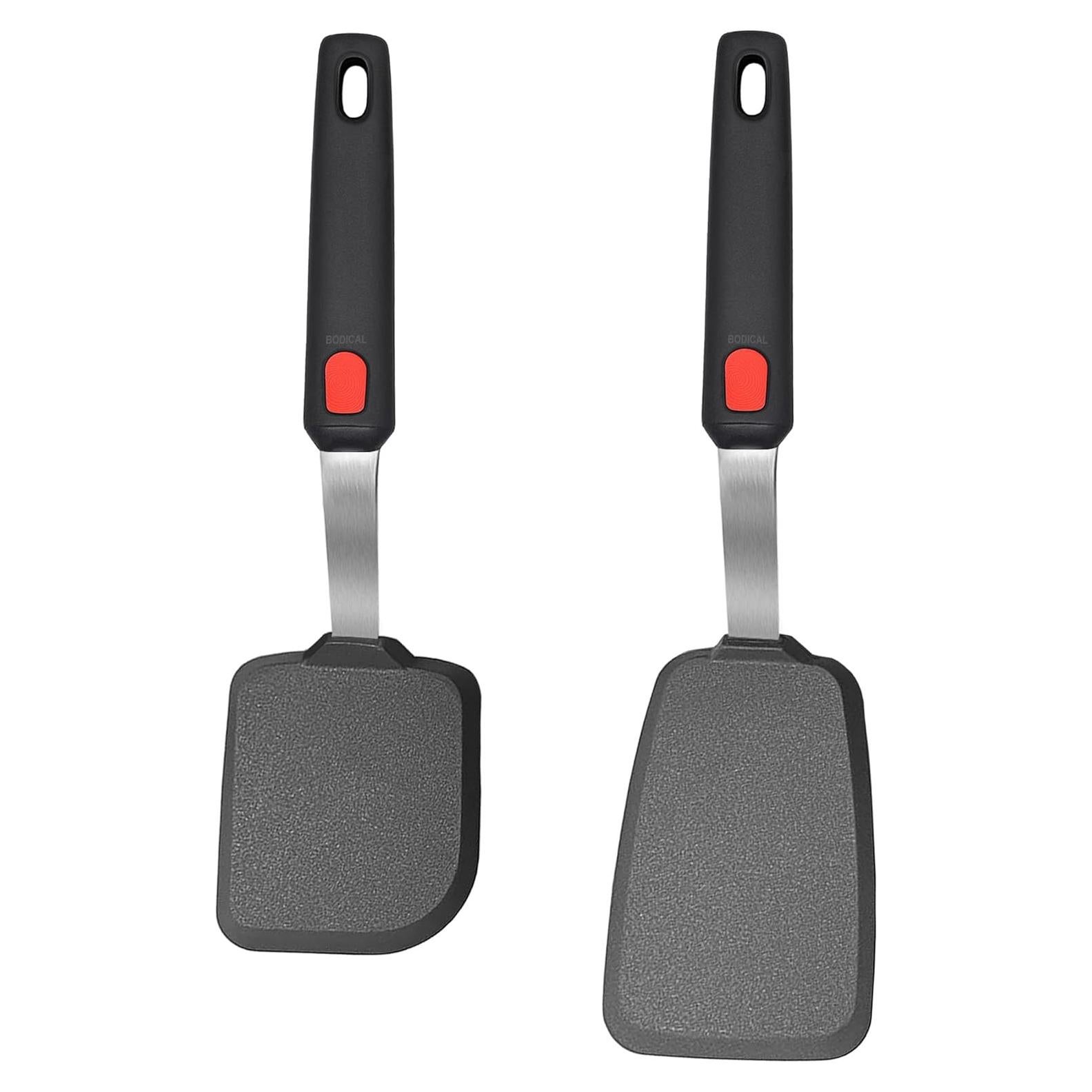 Juego de Espátulas de Silicona BodiCal 2 Piezas Resistente al Calor
