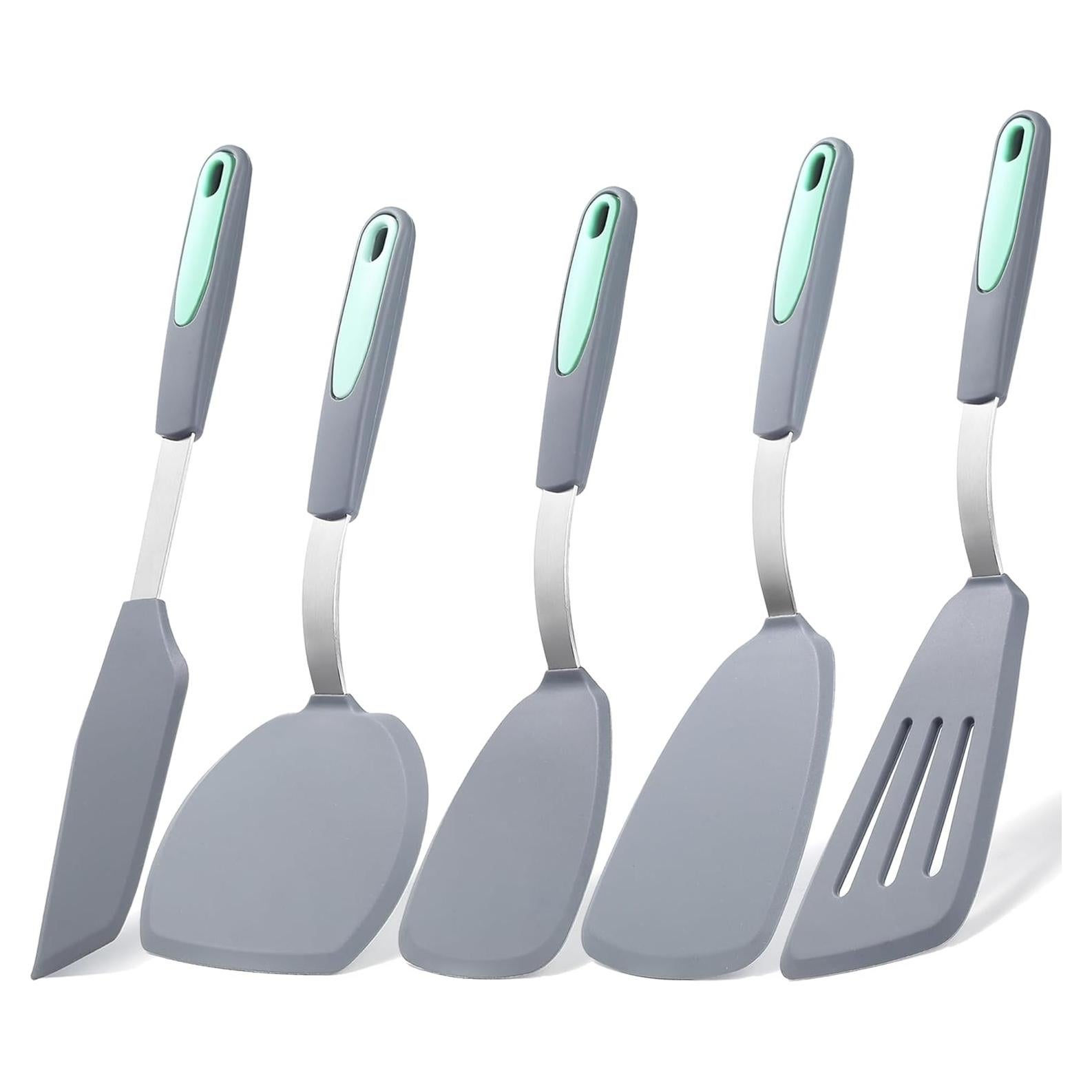 Juego de 5 Espátulas de Silicona To Encounter - Antiadherentes y Resistentes al Calor