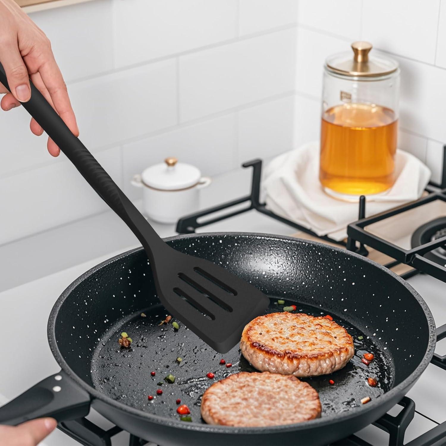 Juego de Utensilios de Cocina de Silicona USECANO - 10 Piezas