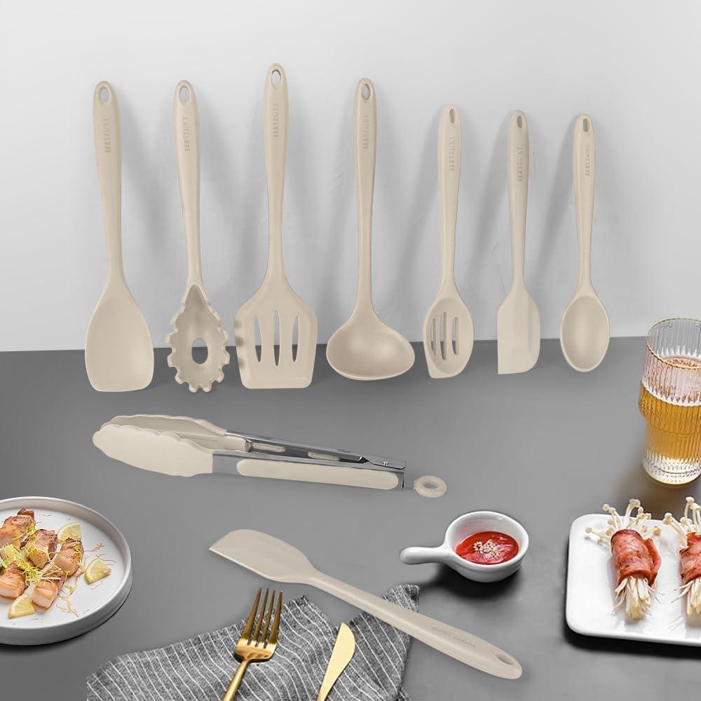 Juego de Utensilios de Cocina BESTZMWK - 11 Piezas Silicona