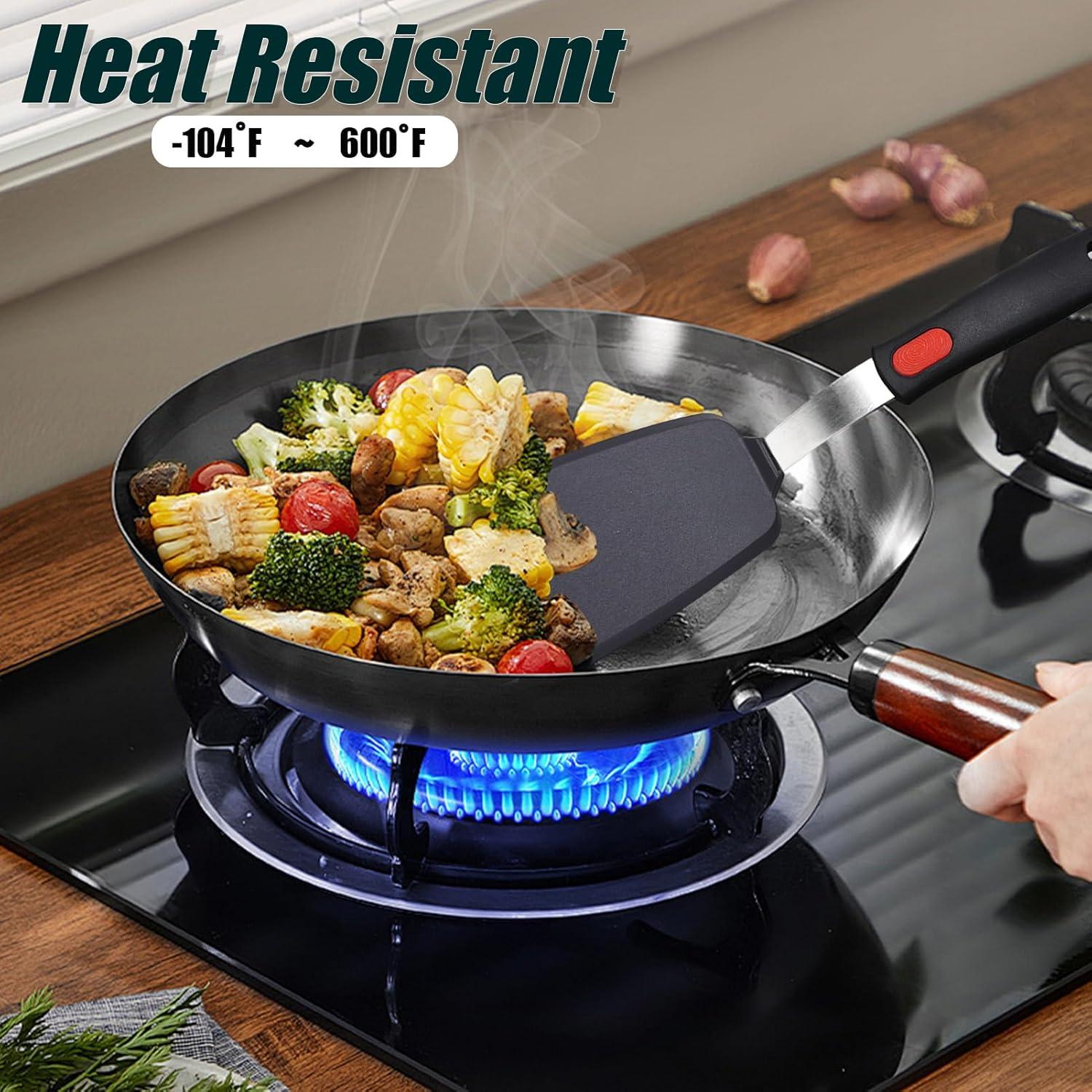 Juego de 3 Espátulas de Silicona TOTDTDA Resistente al Calor