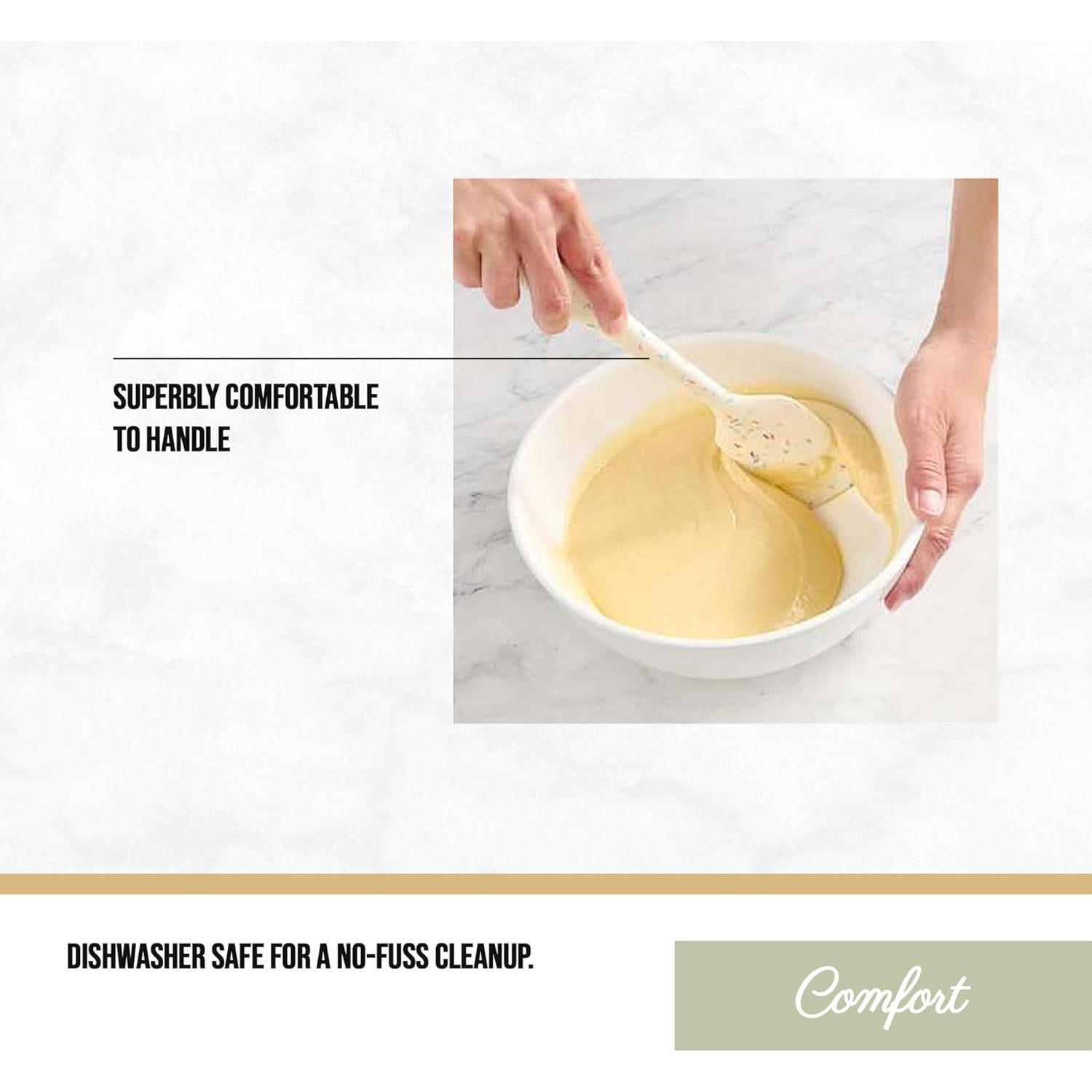 Juego de Utensilios de Silicona Trudeau - 3 Piezas - Resistente al Calor