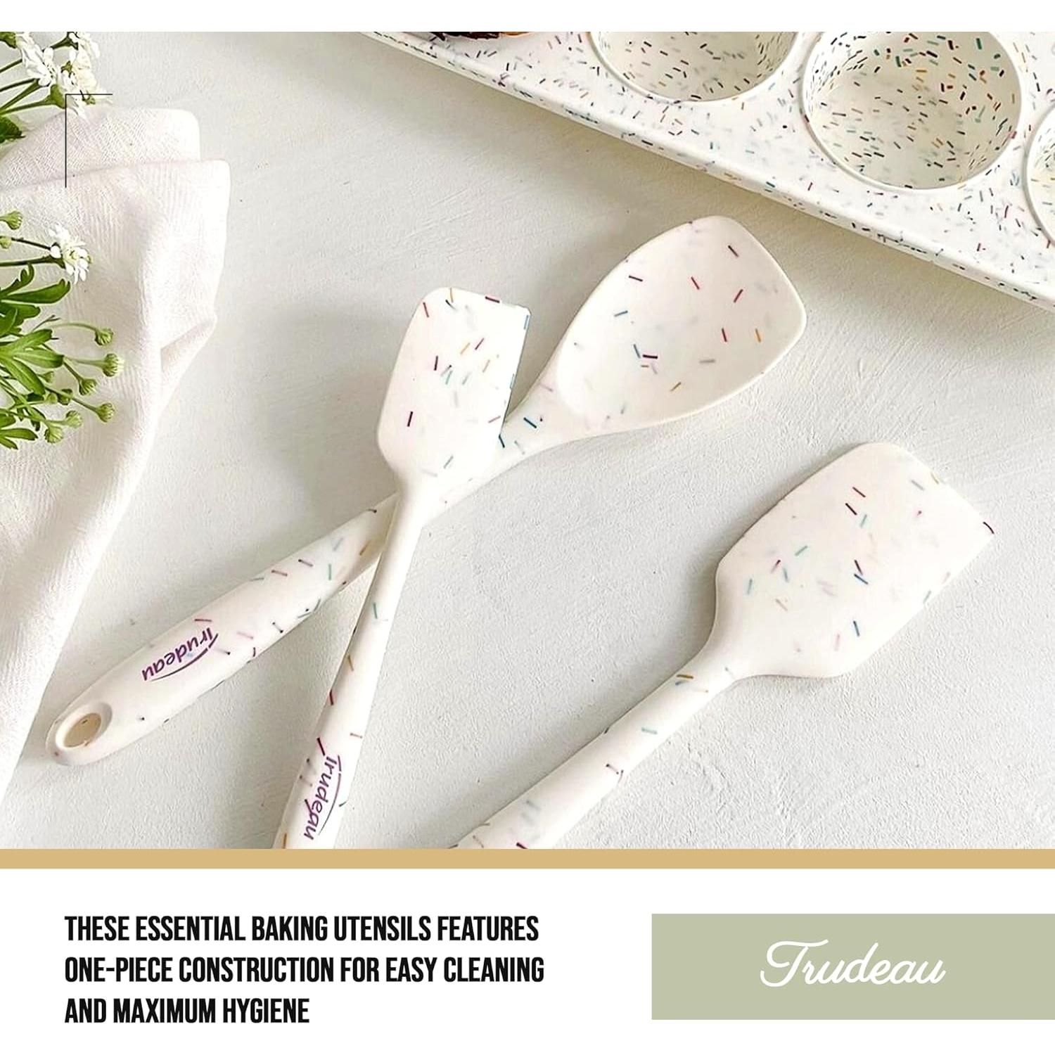 Juego de Utensilios de Silicona Trudeau - 3 Piezas - Resistente al Calor