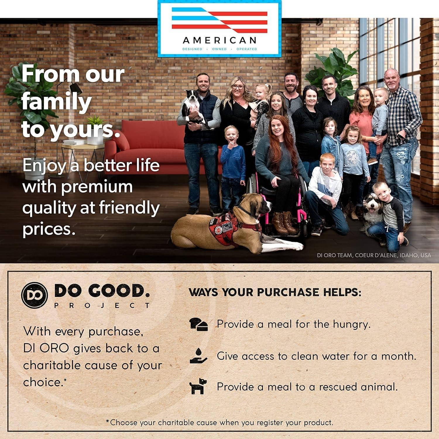 Conjunto de Espátulas de Silicona DI ORO - 3 Piezas Resistente al Calor