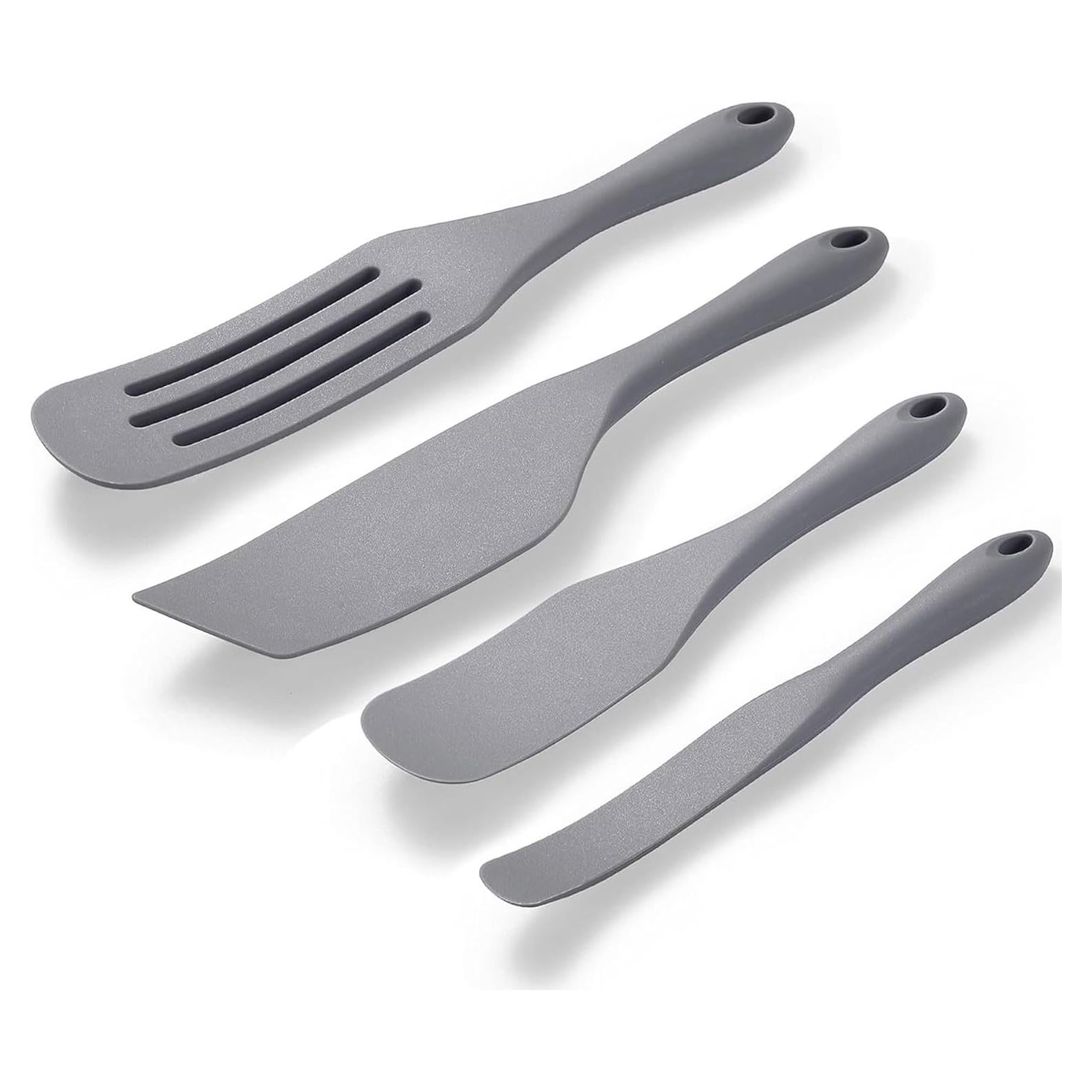 Juego de 4 Espátulas de Silicona Tongjude Resistente al Calor