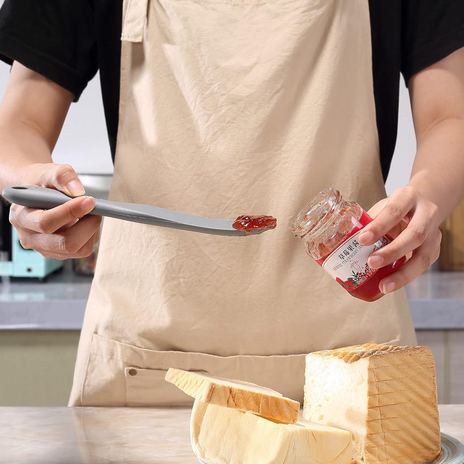 Juego de 4 Espátulas de Silicona Tongjude Resistente al Calor