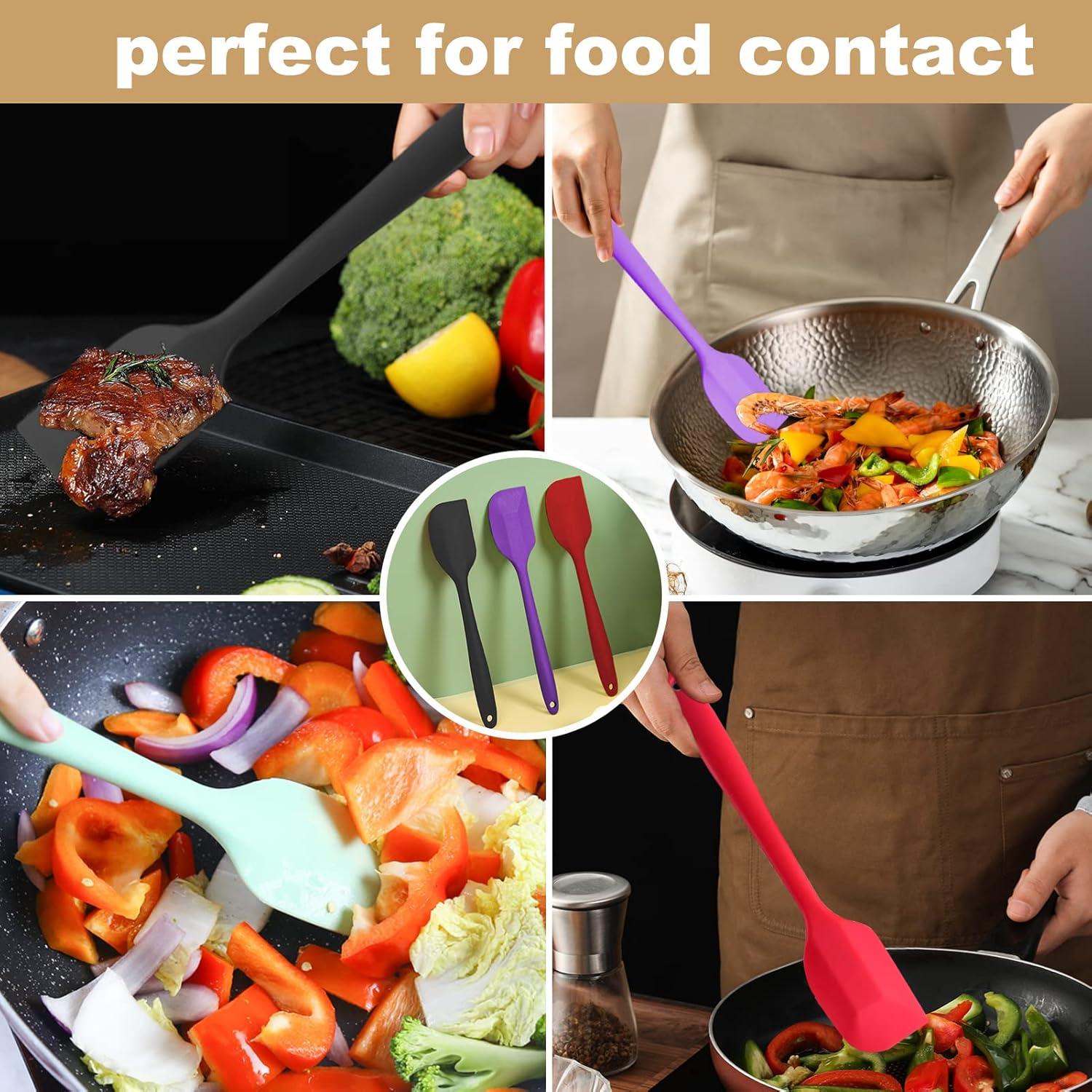 Juego de Espátulas de Silicona Kitchen GIMS 6 Piezas 21.6 cm