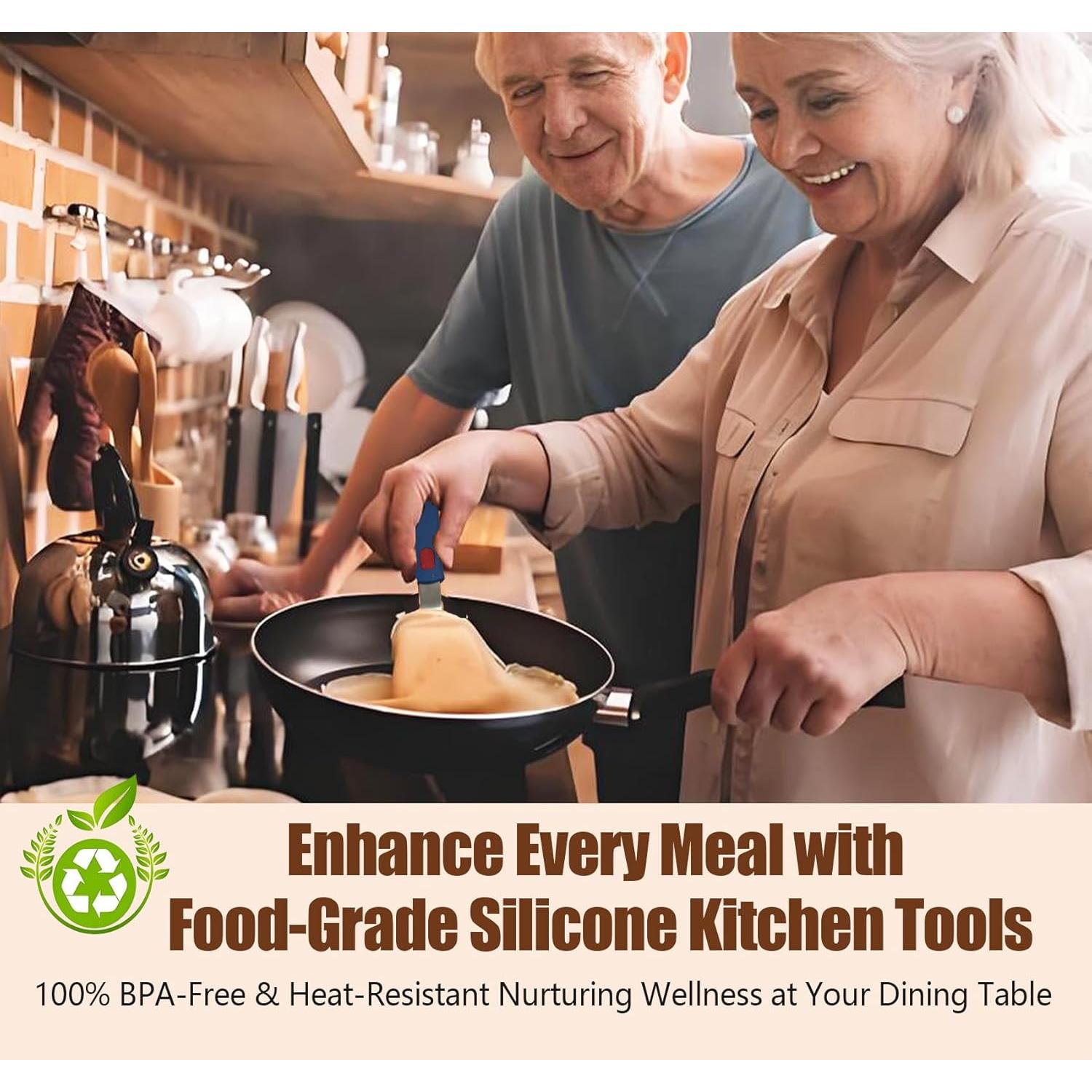 Juego de 3 Espátulas de Silicona Contiup Resistentes al Calor