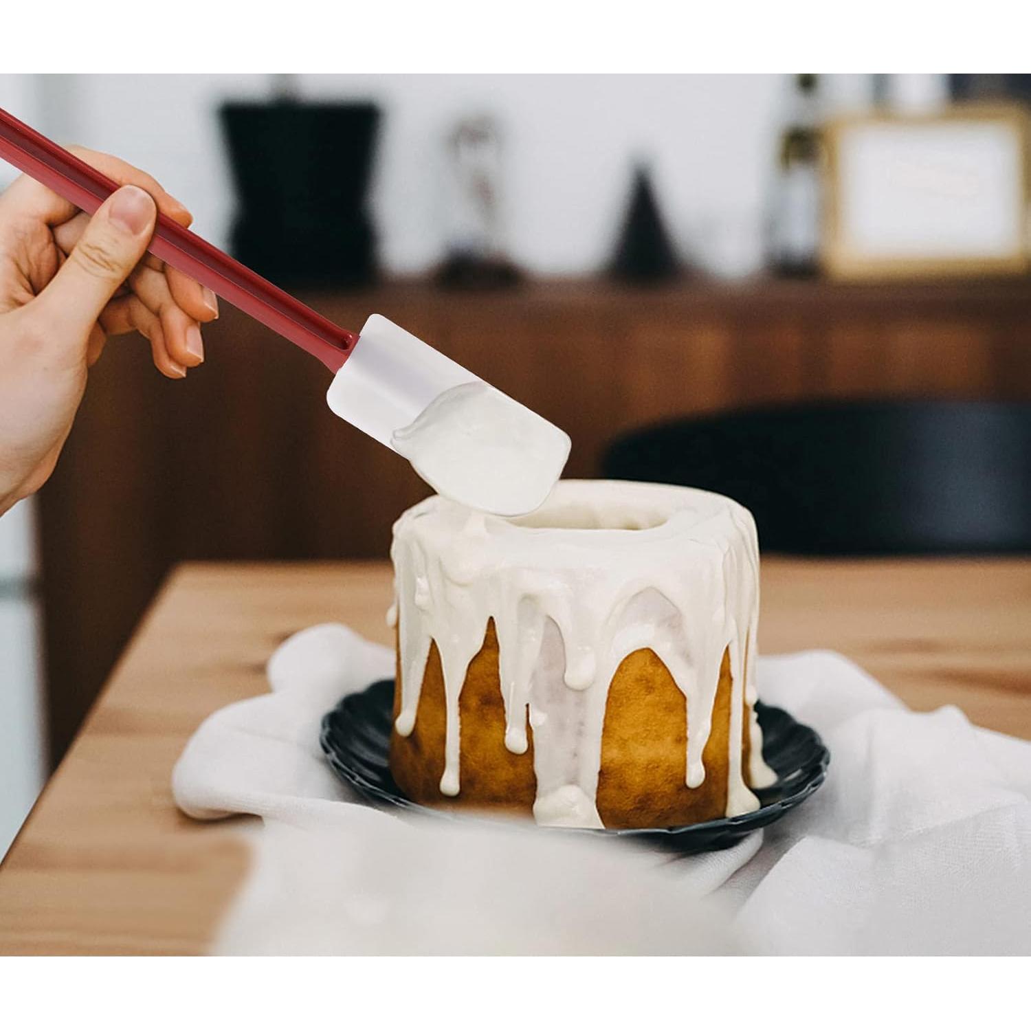 Juego de 3 Espátulas de Silicona Heffiso 24 cm Antiadherentes