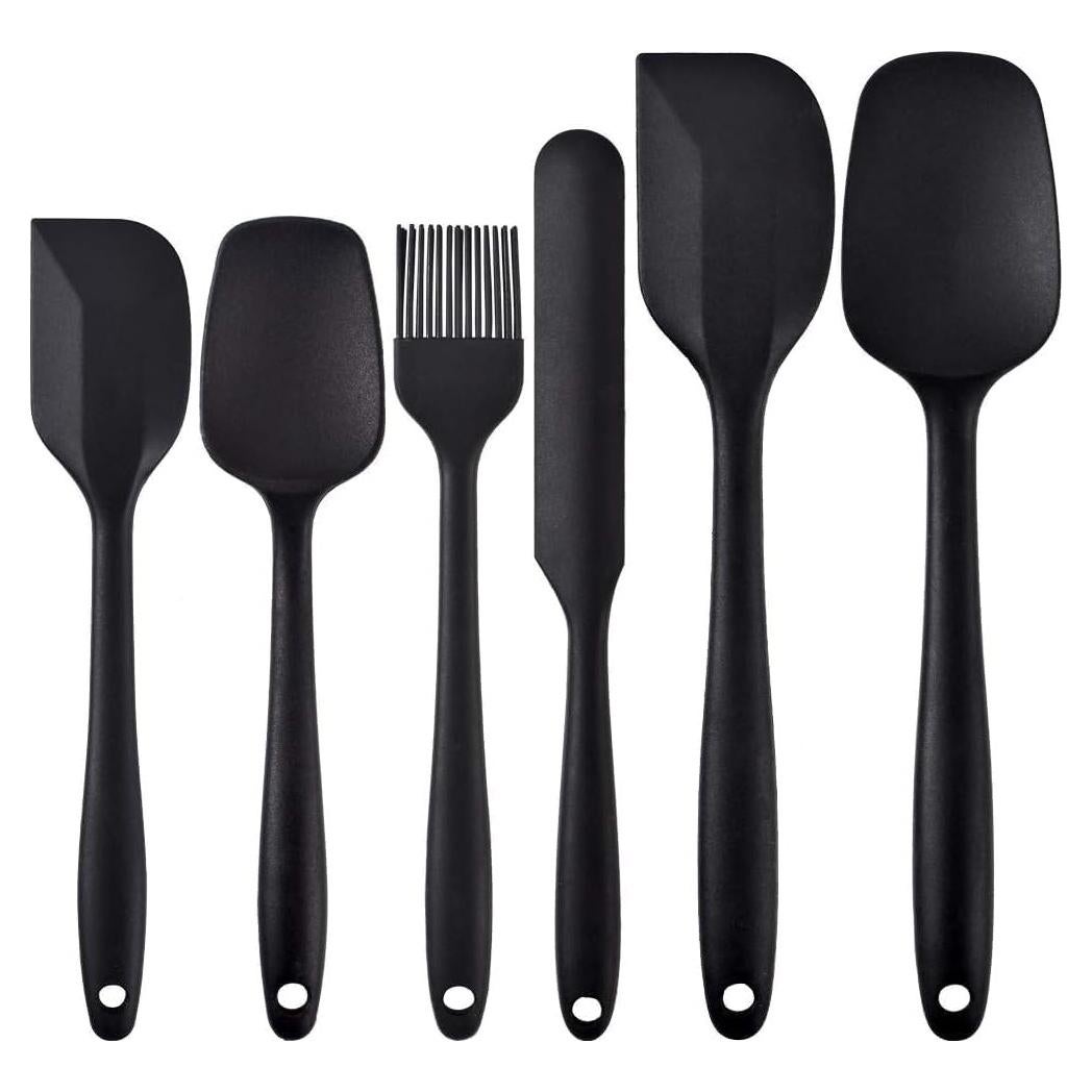 Juego de 6 Espátulas de Silicona HFLYJPYW Resistentes al Calor