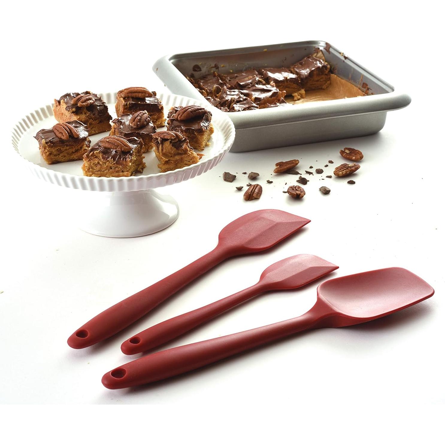 Juego de Espátulas de Silicona Norpro 3 Piezas Grande