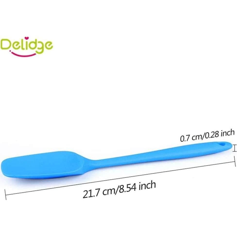 Juego de Espátulas de Silicona Delidge 4 Piezas Resistente al Calor