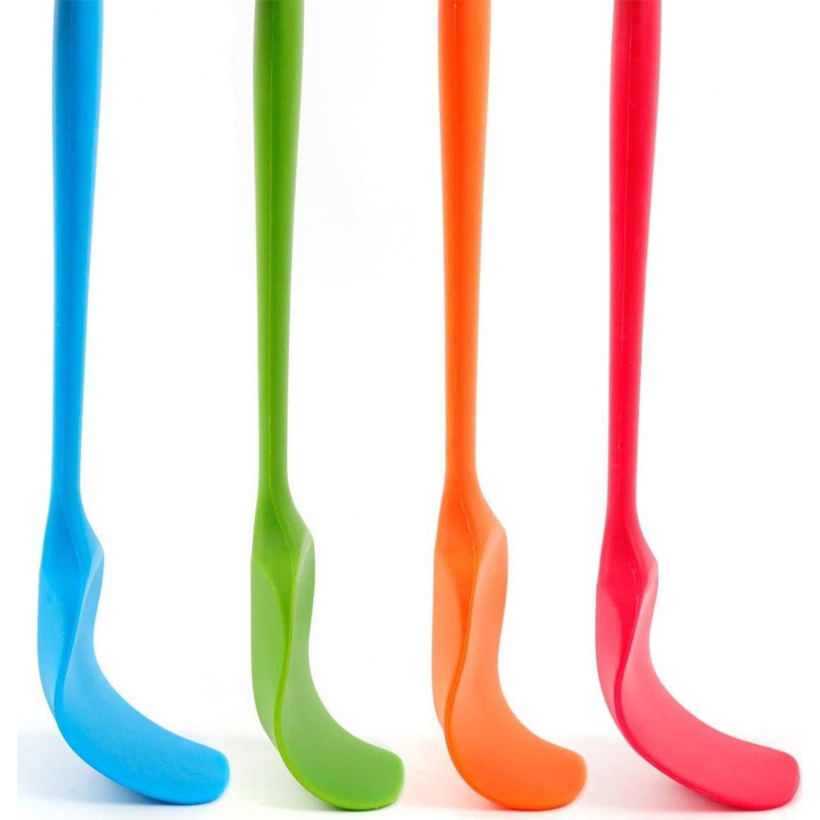 Juego de Espátulas de Silicona Delidge 4 Piezas Resistente al Calor