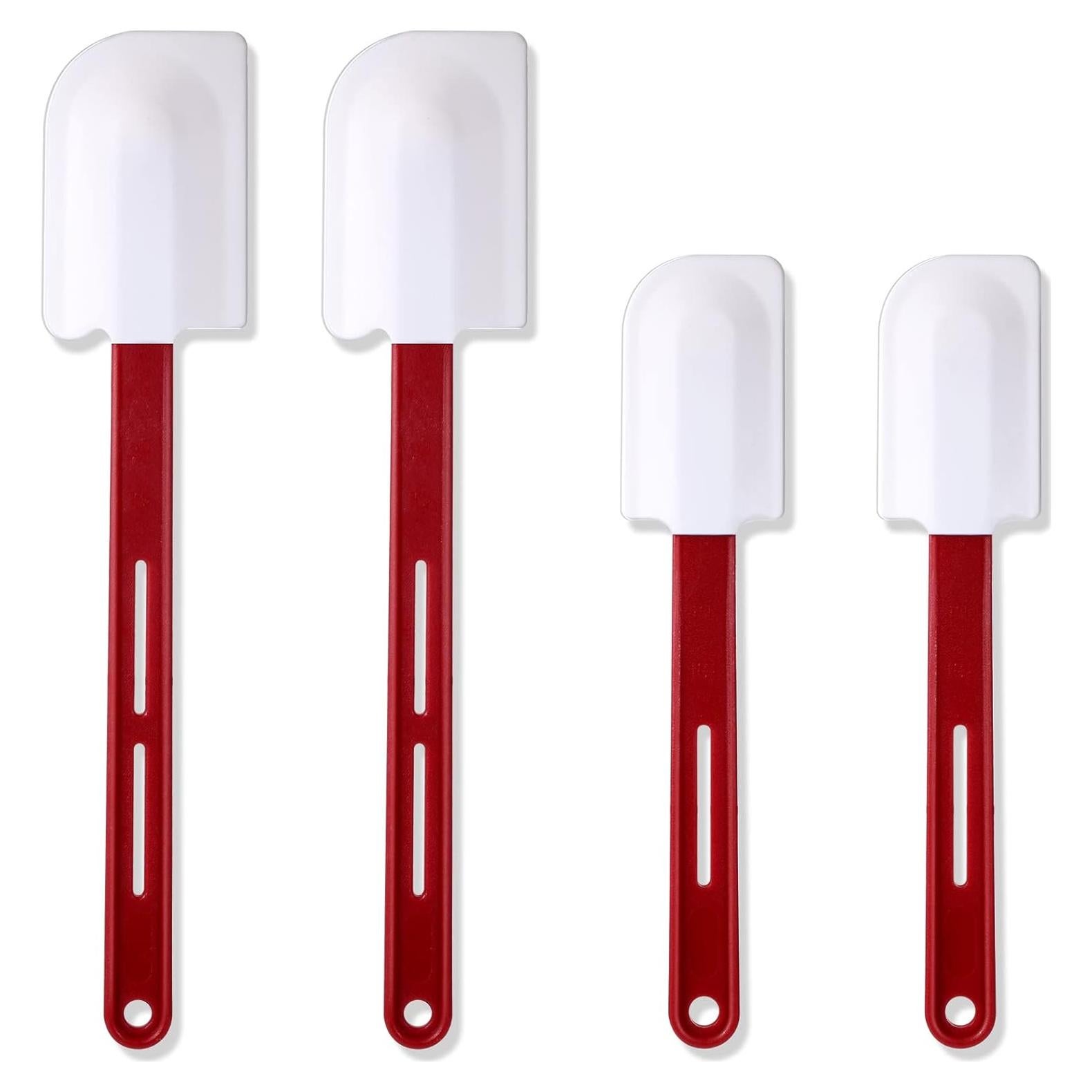 Espátulas de Silicona Norme 4 Pcs Resistentes al Calor 25-36 cm