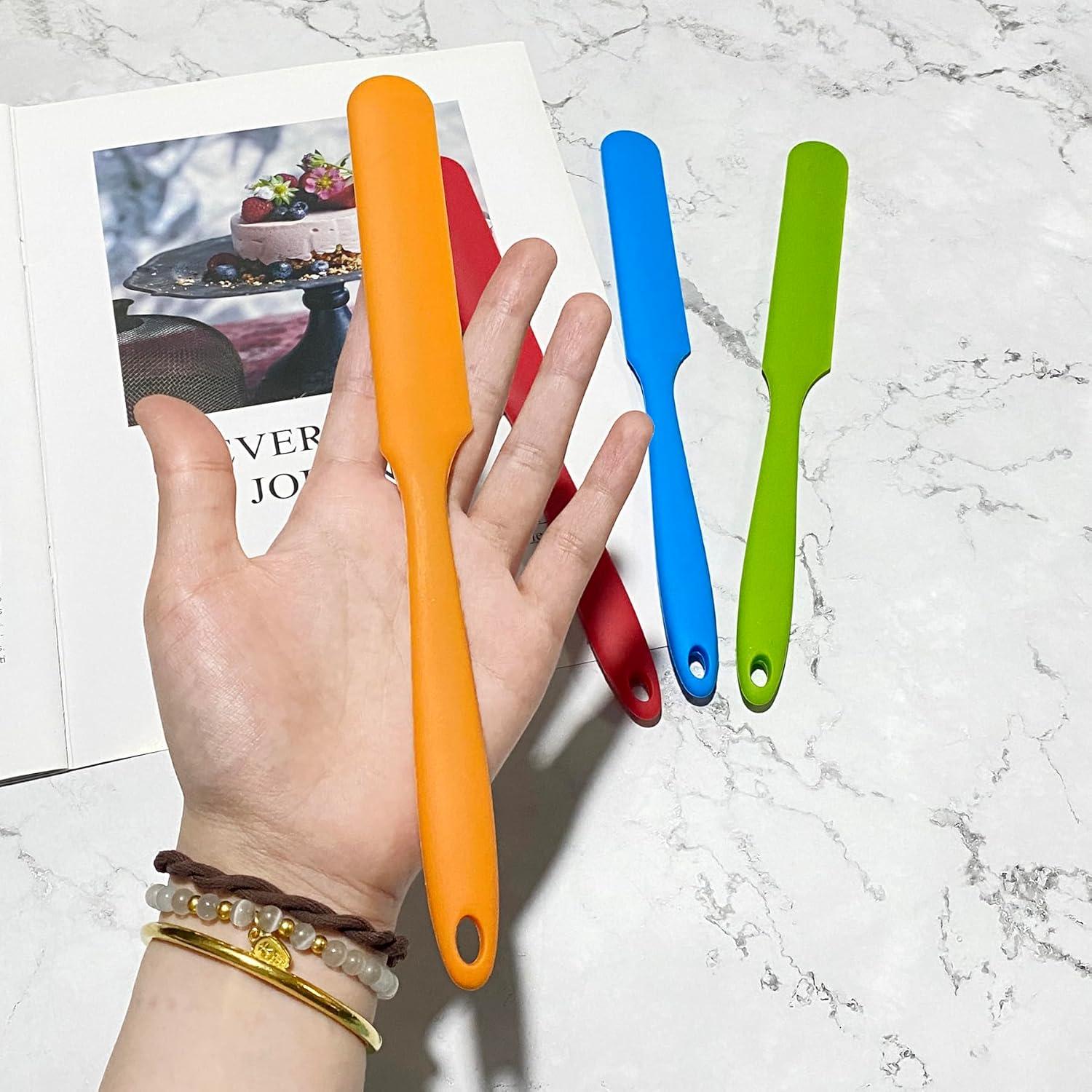 Conjunto de 4 Espátulas de Silicona zYoung Resistente al Calor