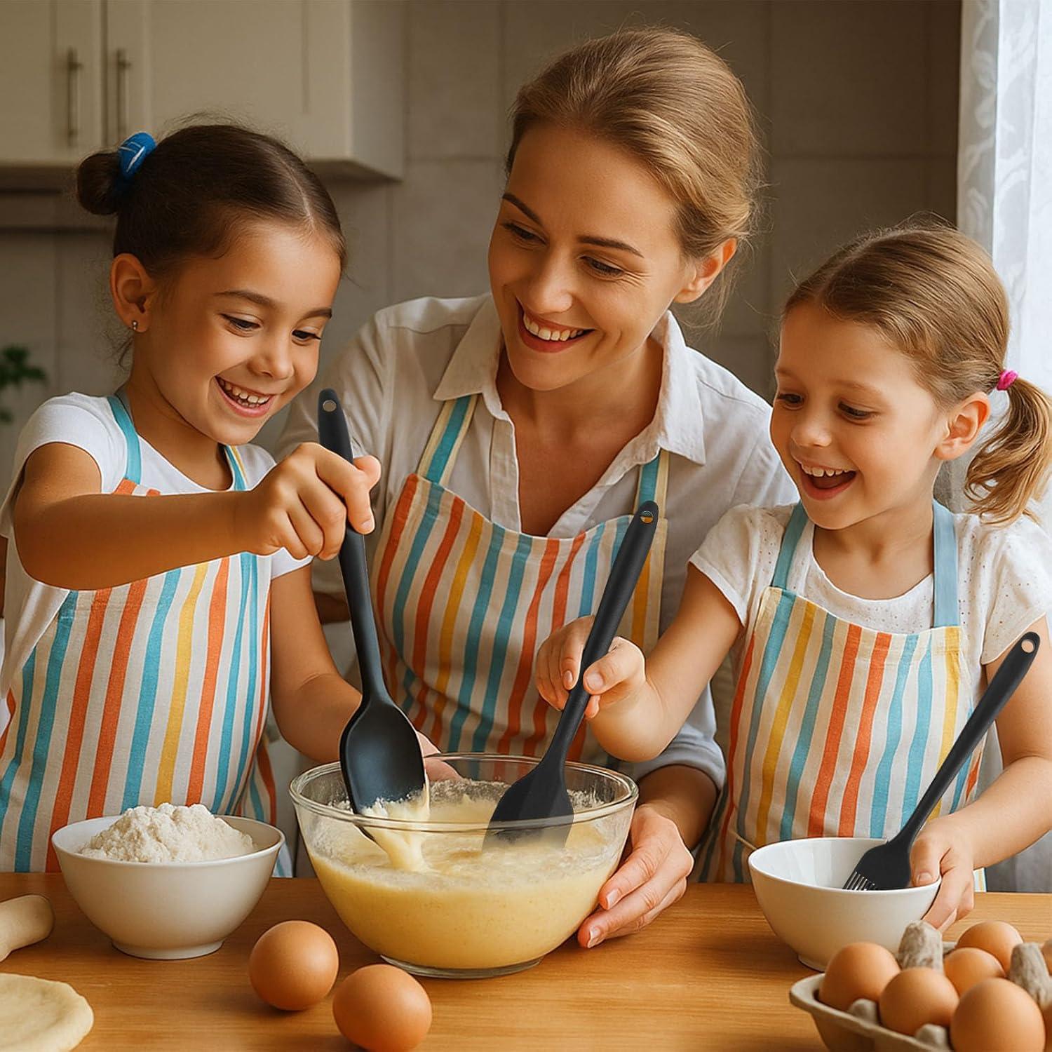 Conjunto de Espátulas de Silicona HANSGO 6PCS Grado Alimenticio