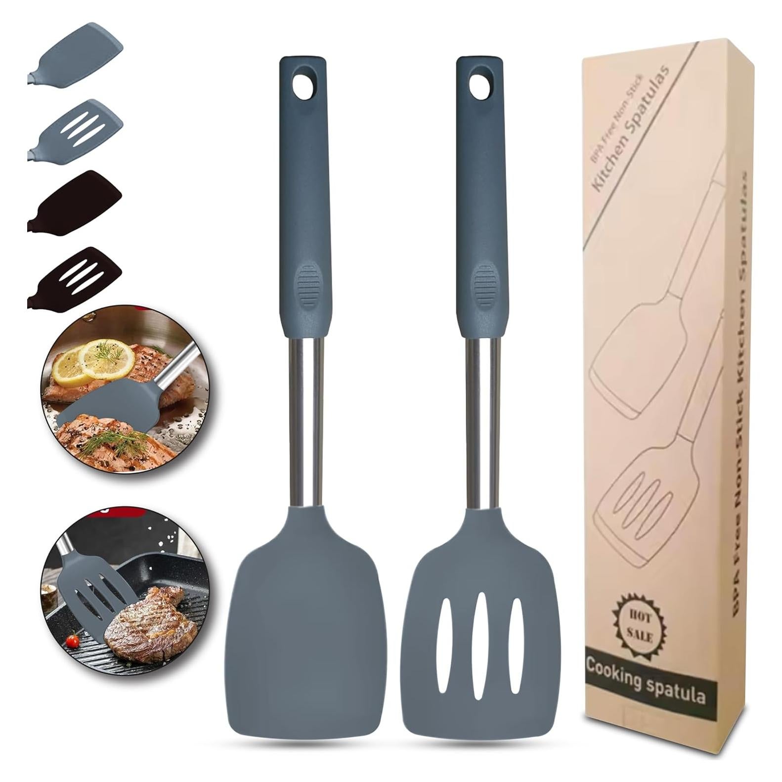 Juego de espátulas de silicona NAMAPRODX - Resistente al calor