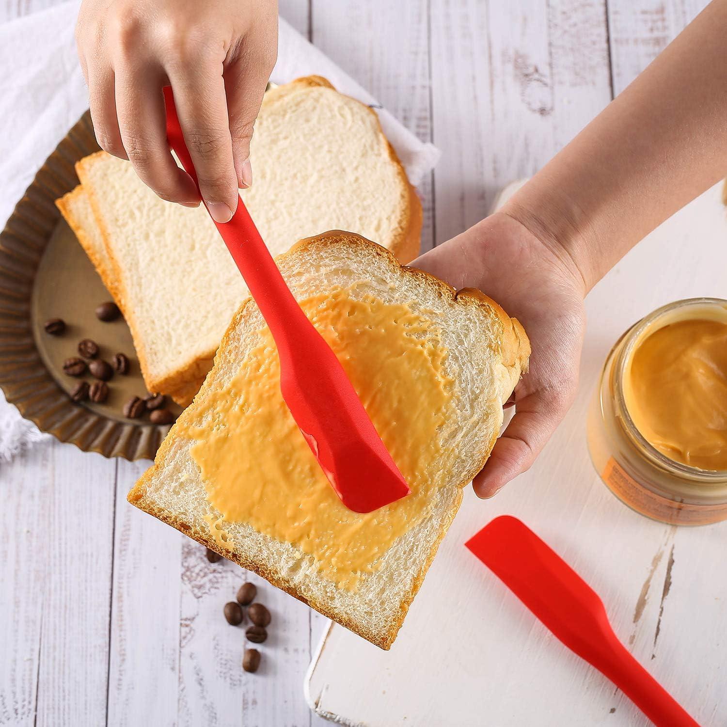 Espátulas Pequeñas Yoku Made de Silicona Antiadherente 25.4 cm