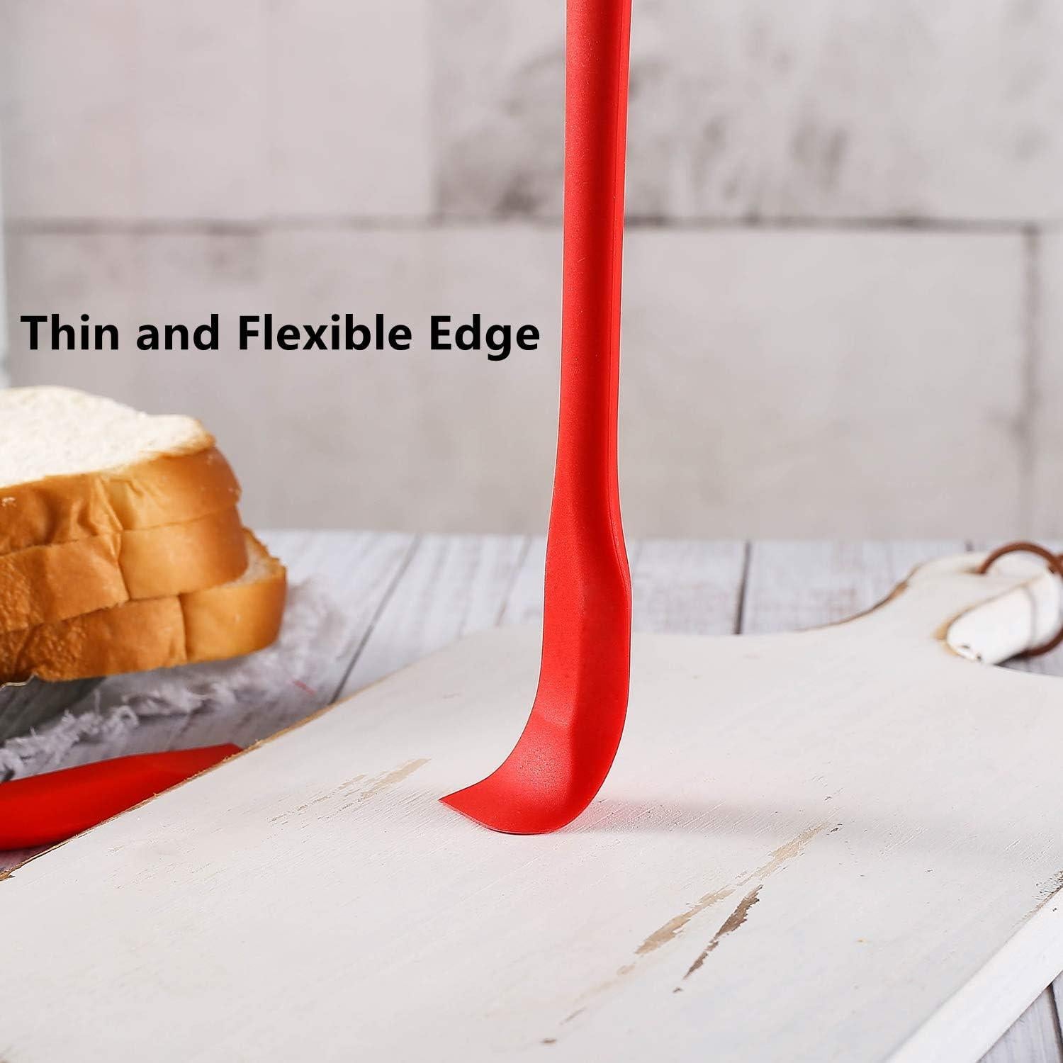 Espátulas Pequeñas Yoku Made de Silicona Antiadherente 25.4 cm