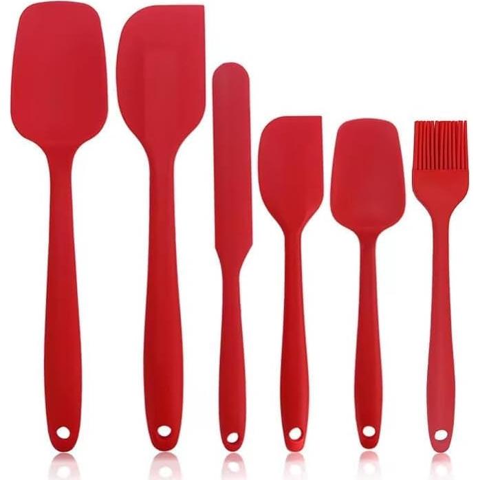 Set de 6 Espátulas de Silicona Neheewin Resistente al Calor