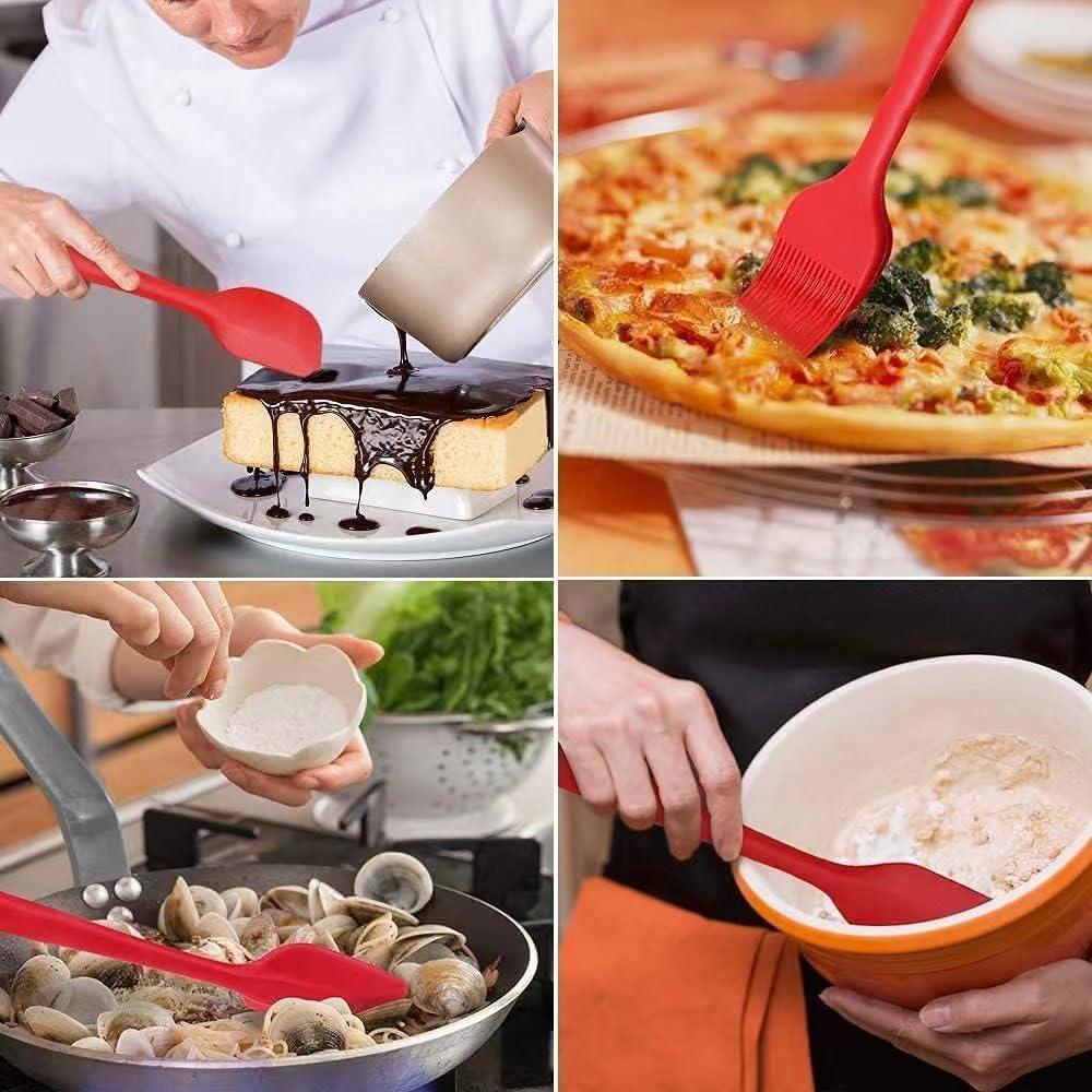 Set de 6 Espátulas de Silicona Neheewin Resistente al Calor