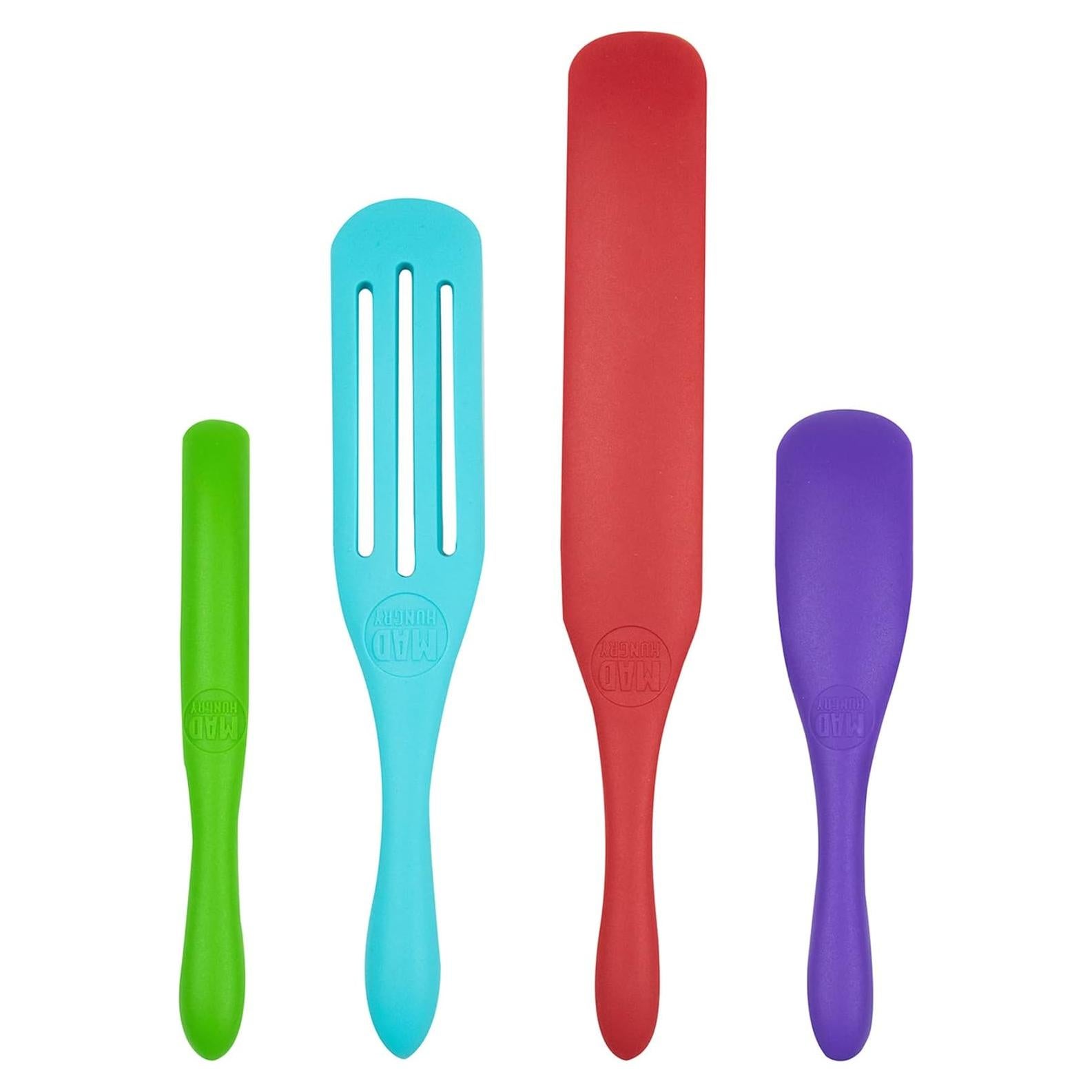 Conjunto de Espátulas de Silicona Mad Hungry 4 Piezas