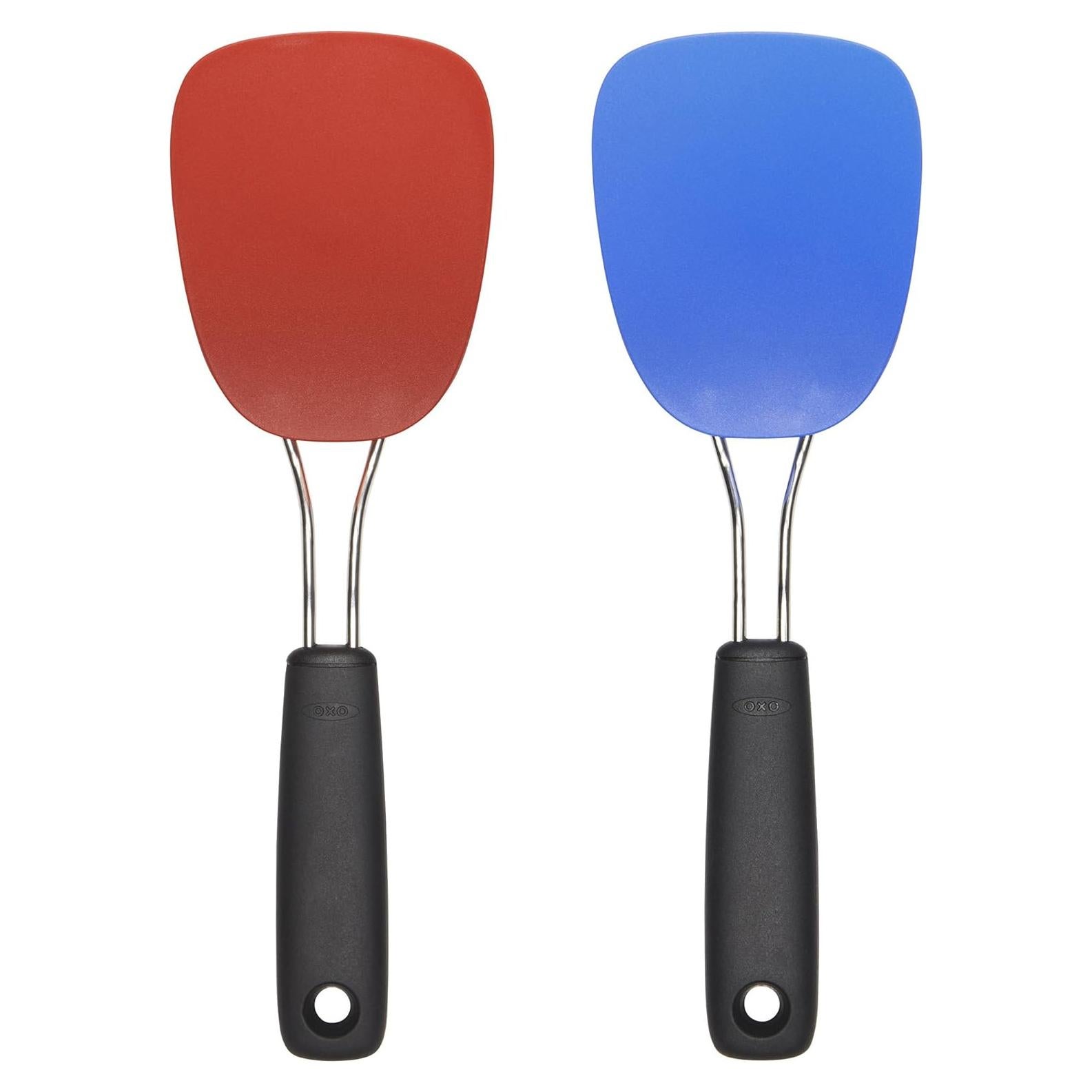 Espátula Flexible de Nylon OXO Good Grips - Rojo/Azul