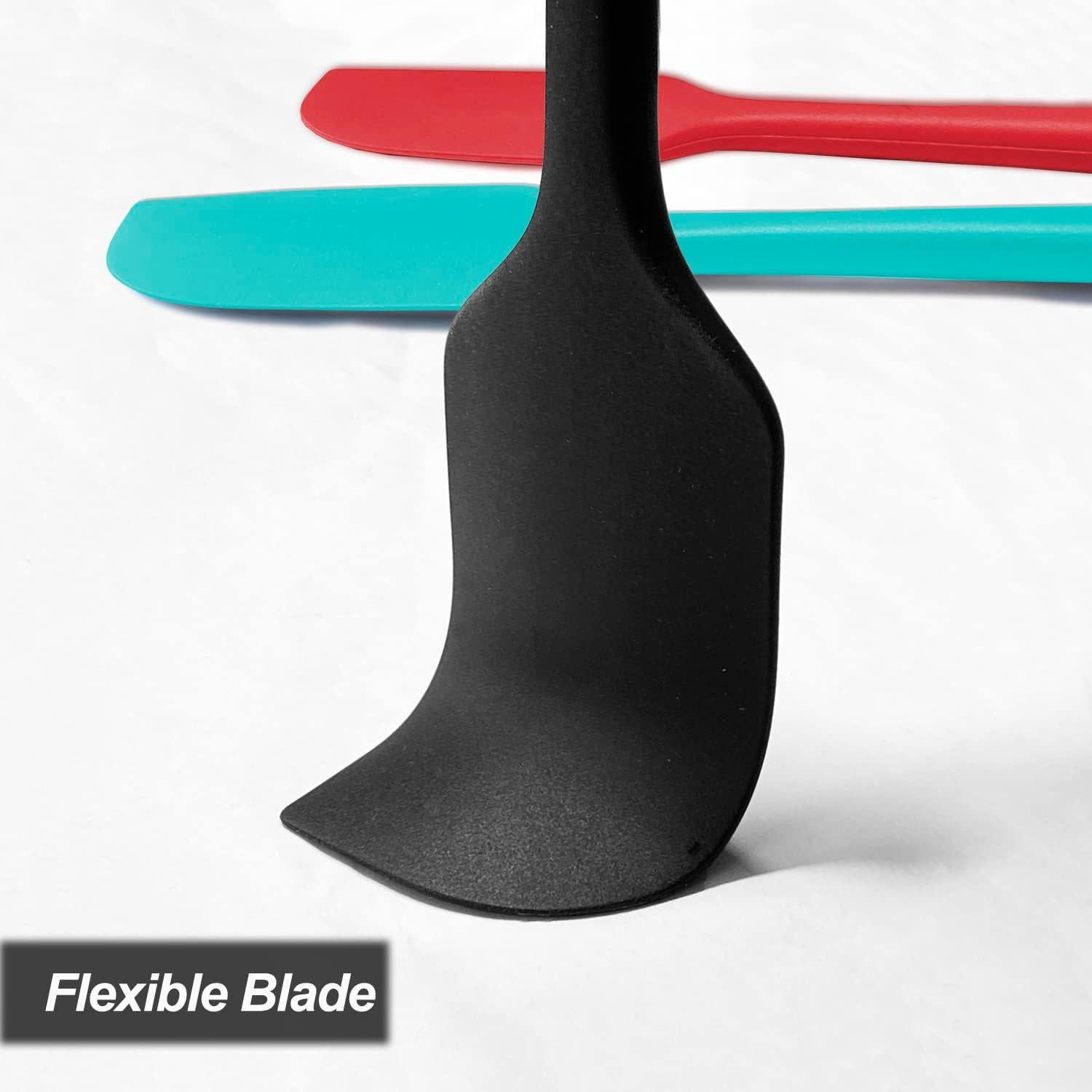 Juego de 3 espátulas de silicona VOVOLY 28.4 cm resistentes al calor