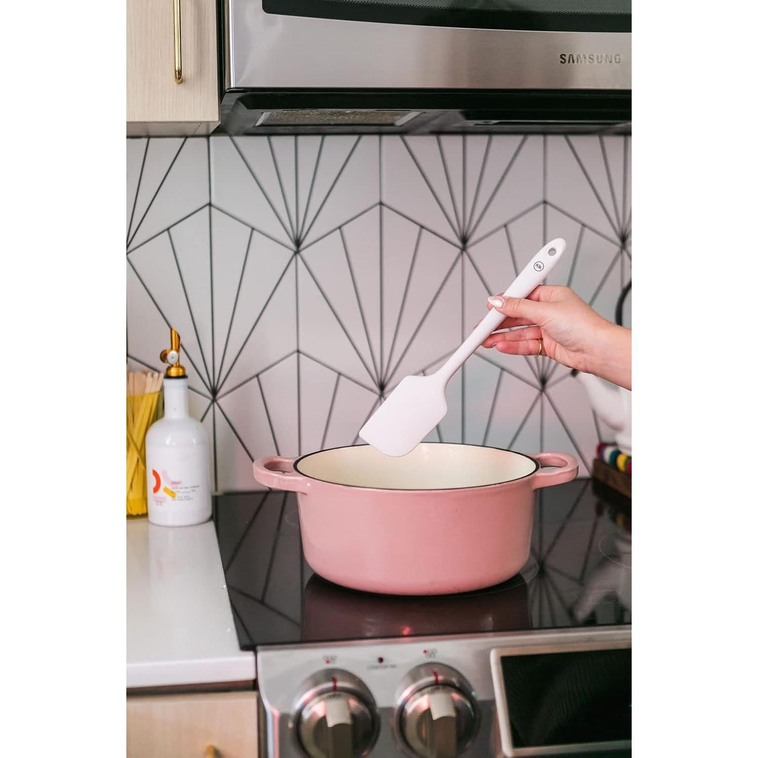 Juego de Espátulas de Silicona 3 Piezas La Cocina de Silicona