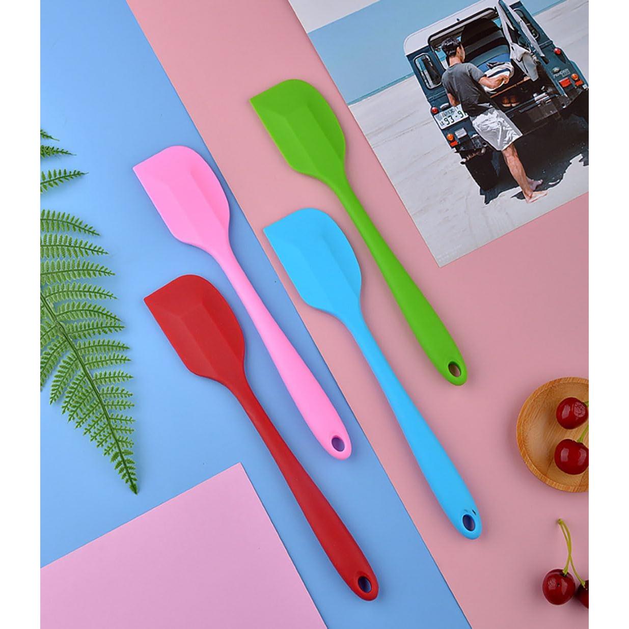 Juego de Espátulas de Silicona YAJUYANG - 8 Piezas Resistentes al Calor