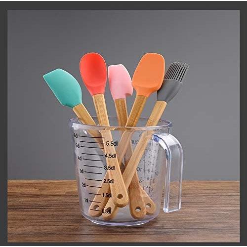 Mini Espátulas de Silicona KSENDALO para Hornear y Cocinar