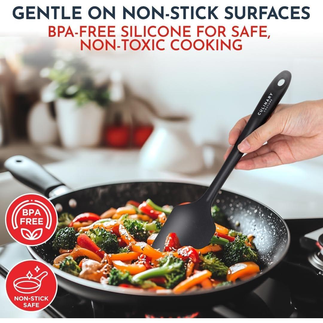 Conjunto de Espátulas de Silicona Culinary Couture 4 Piezas