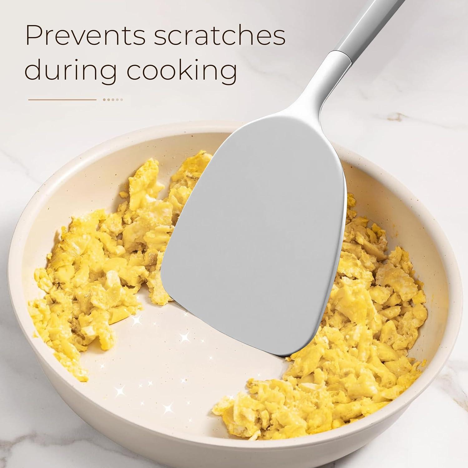 Juego de Utensilios de Cocina de Silicona 11PCS FINENUT - Resistente al Calor