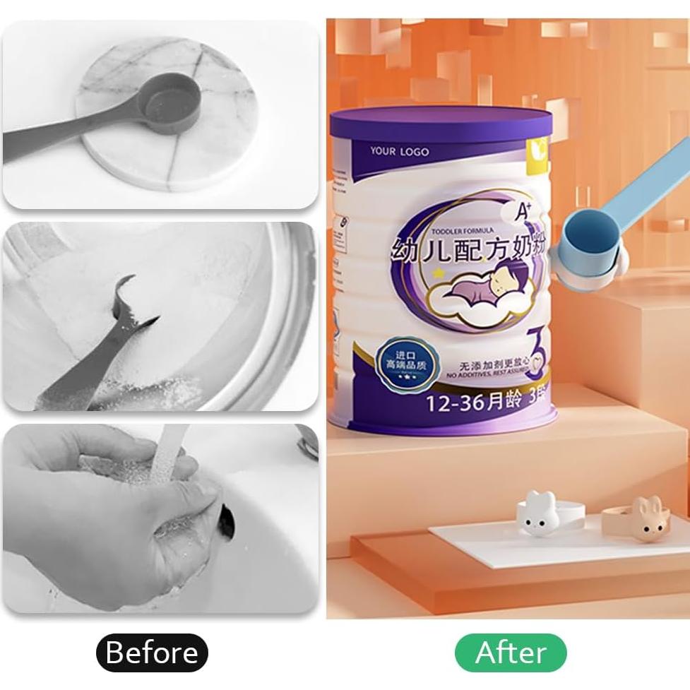 Fijador Magnético de Cucharas Medidoras OULIGET - 2 Piezas