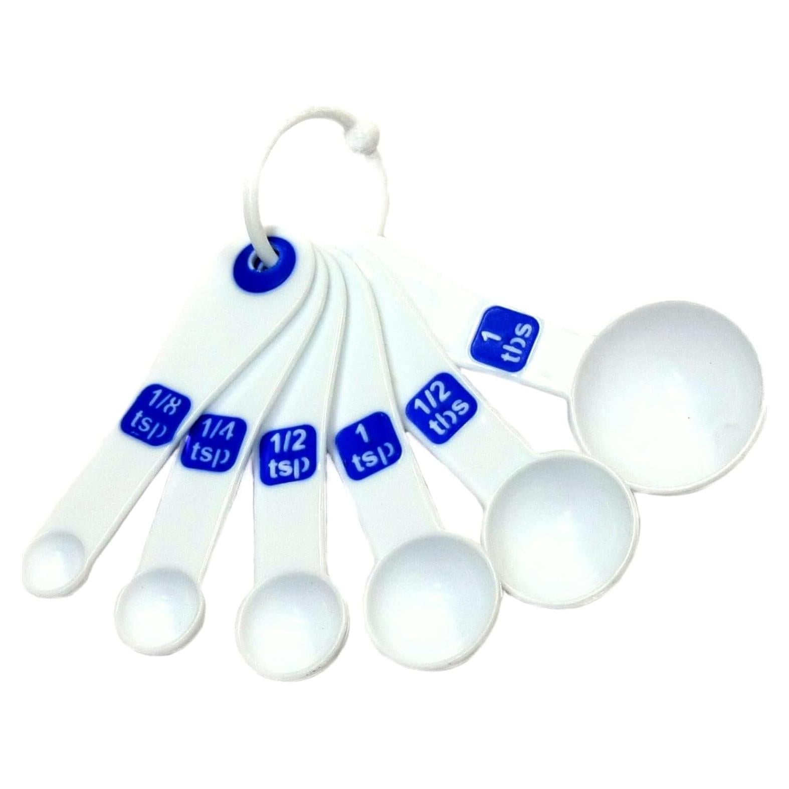 Juego de Cucharas Medidoras Chef Craft 6 Piezas Plástico