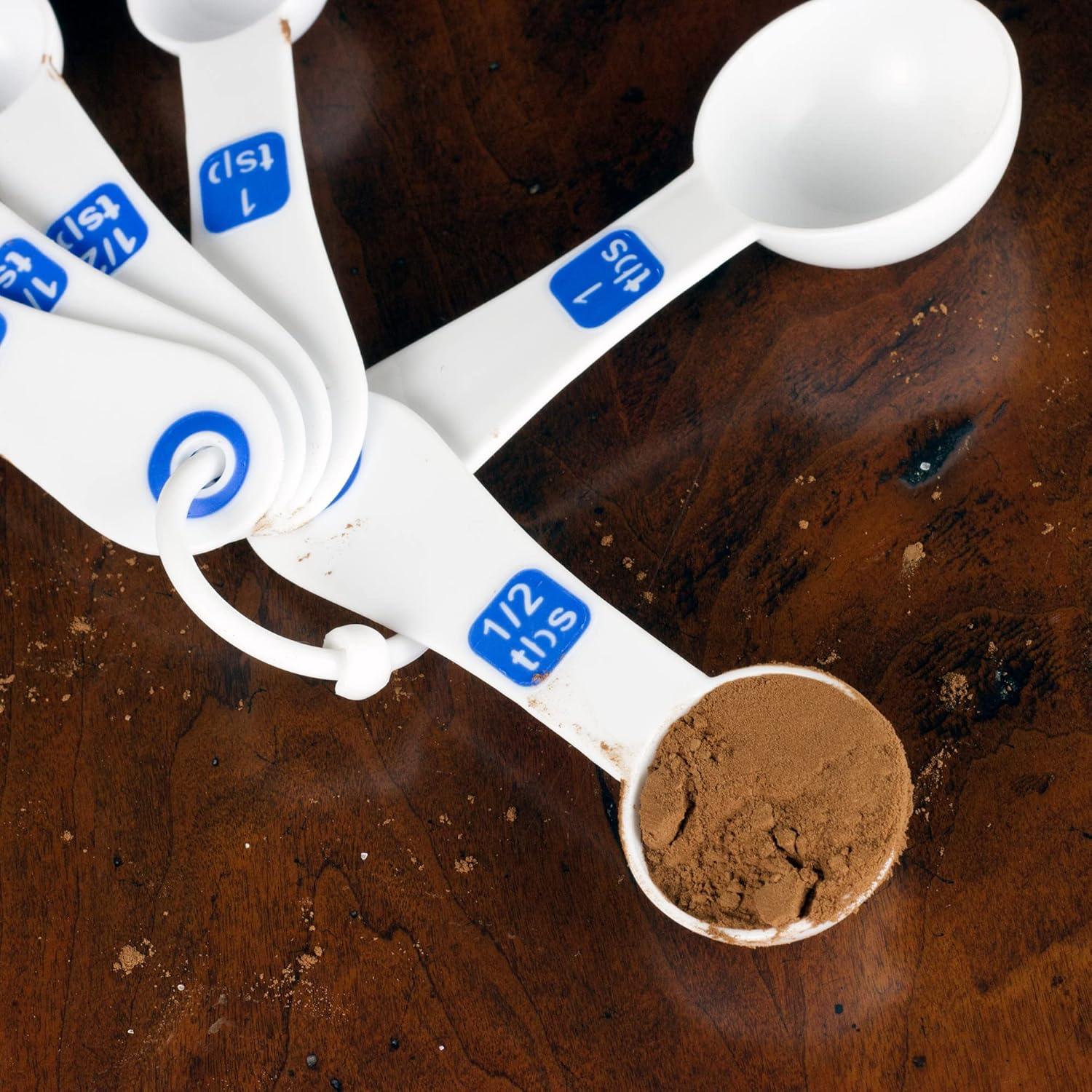 Juego de Cucharas Medidoras Chef Craft 6 Piezas Plástico