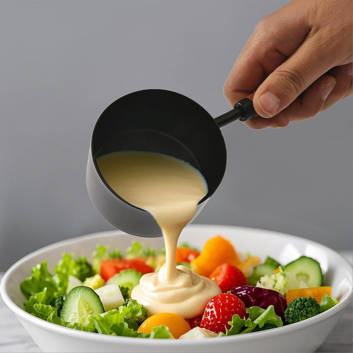 Juego de Tazas y Cucharas Medidoras GJPBGK Acero Inoxidable 8 Piezas