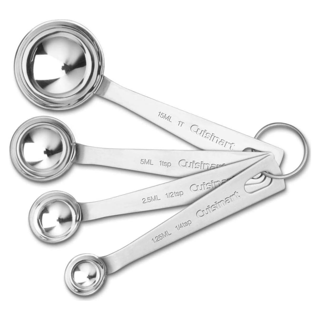 Cucharas Medidoras Acero Inoxidable Cuisinart CTG-00-SMP Juego 4