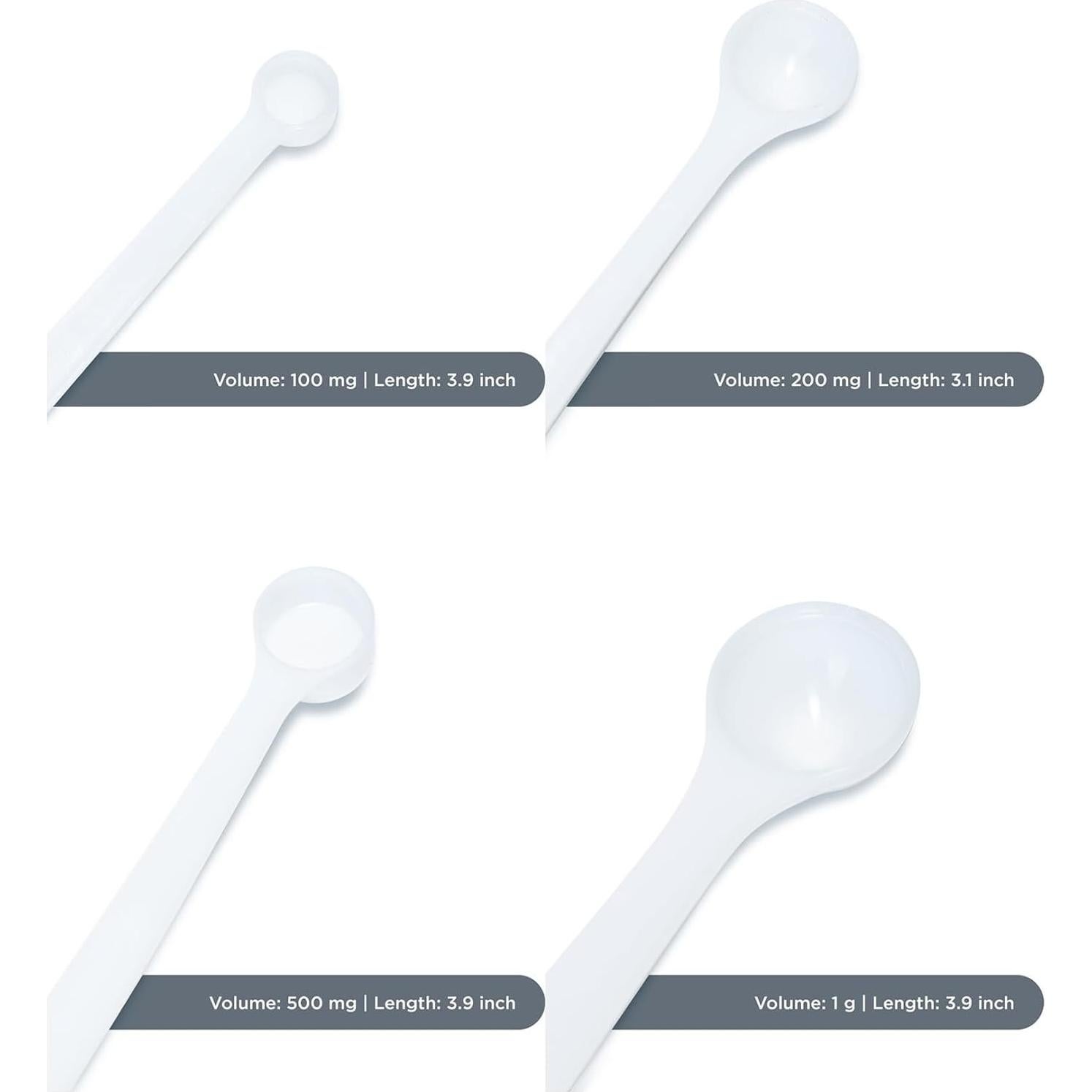 Juego de cucharas medidoras de miligramos Extrakt 7 piezas