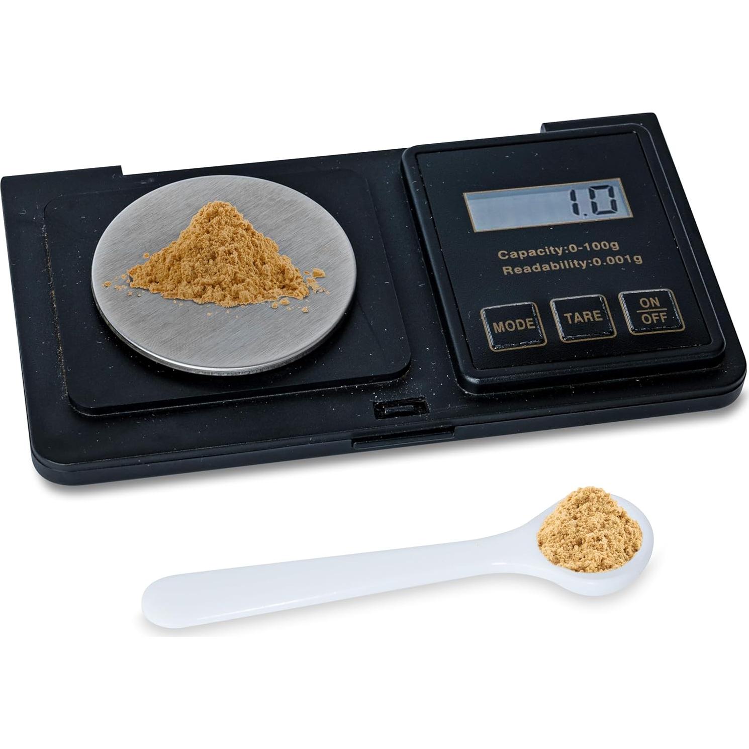 Juego de cucharas medidoras de miligramos Extrakt 7 piezas