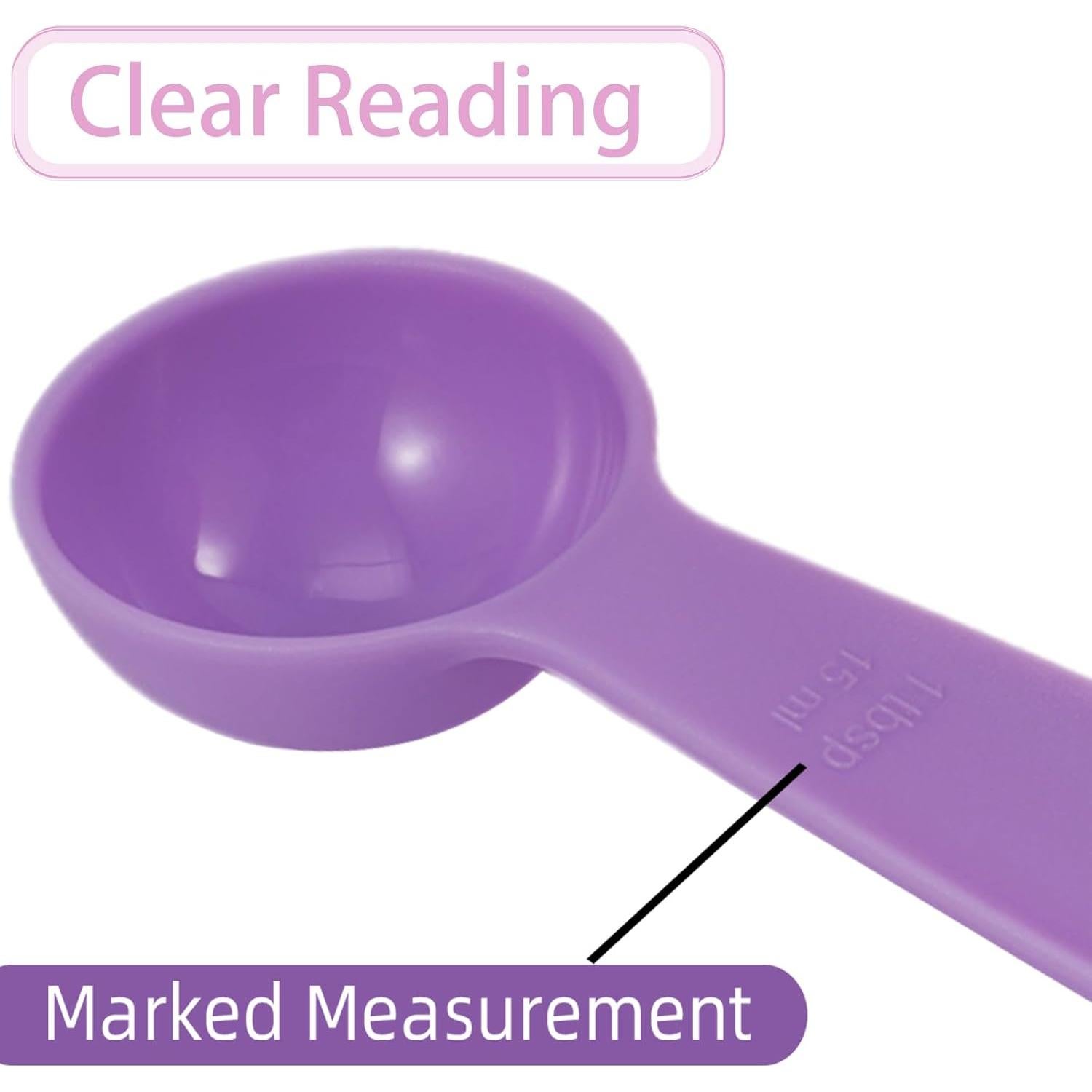 Juego de 10 cucharas y tazas medidoras Puctstone - Plástico