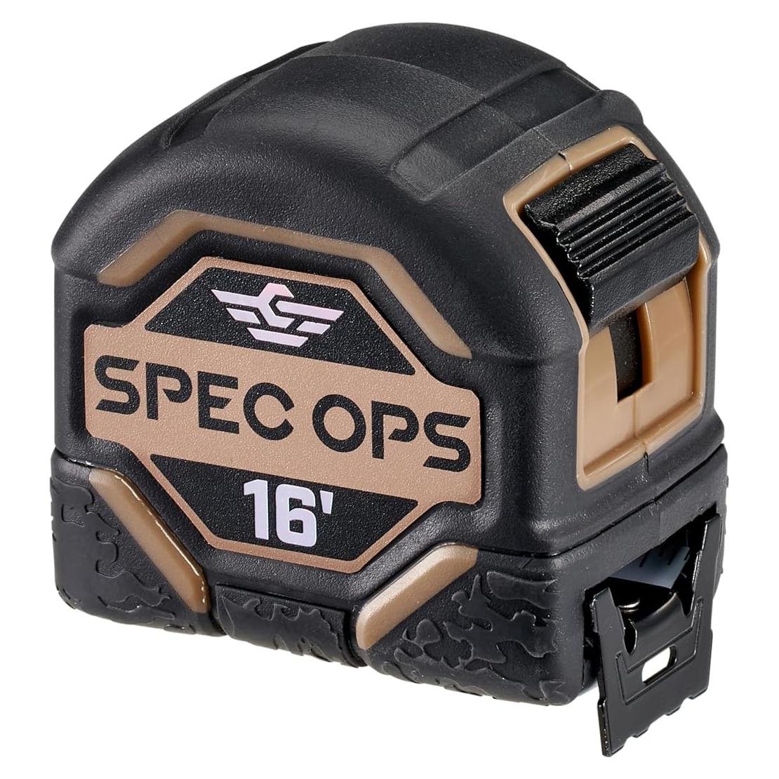 Cinta Métrica Spec Ops 4.9m Doble Cara Grado Militar