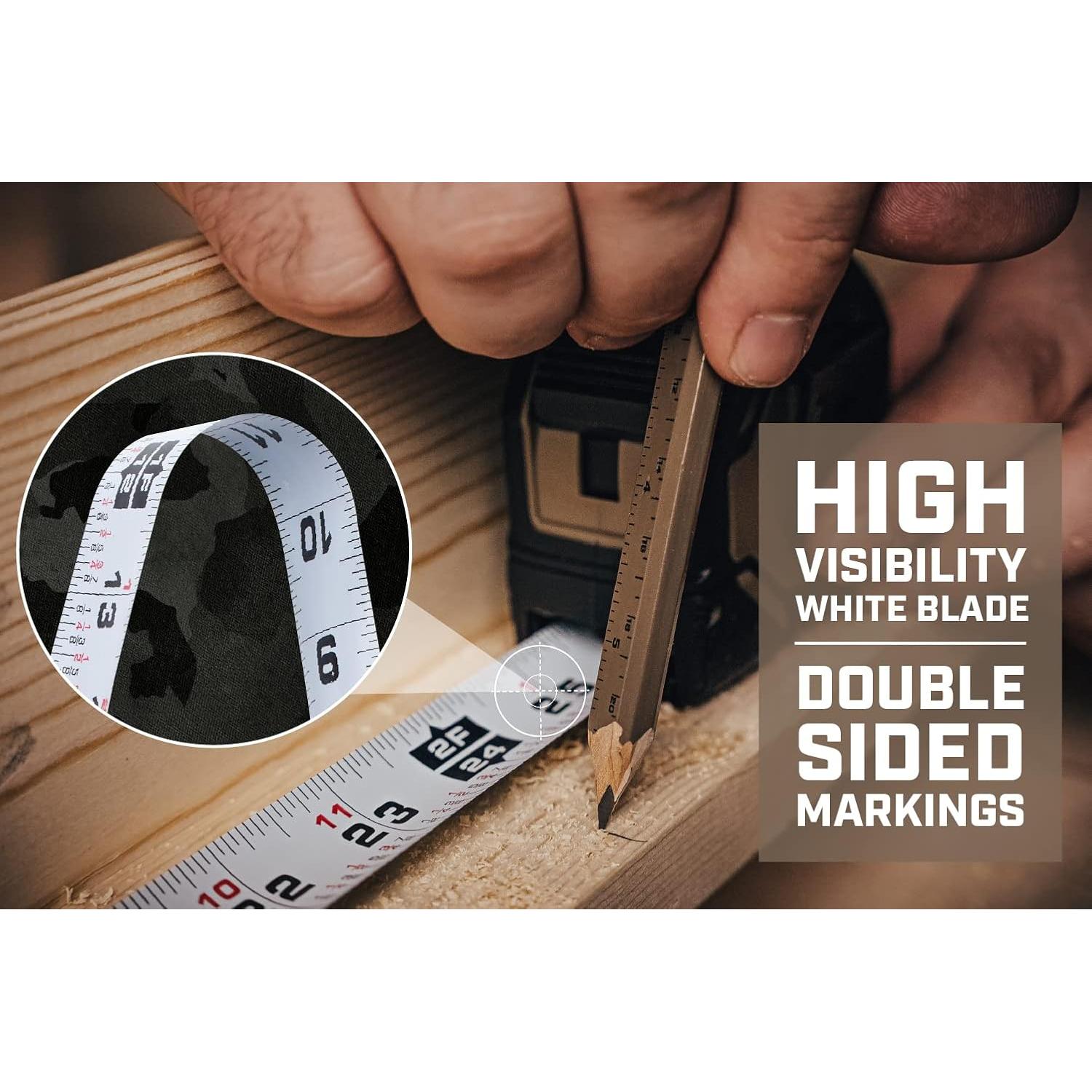 Cinta Métrica Spec Ops 4.9m Doble Cara Grado Militar