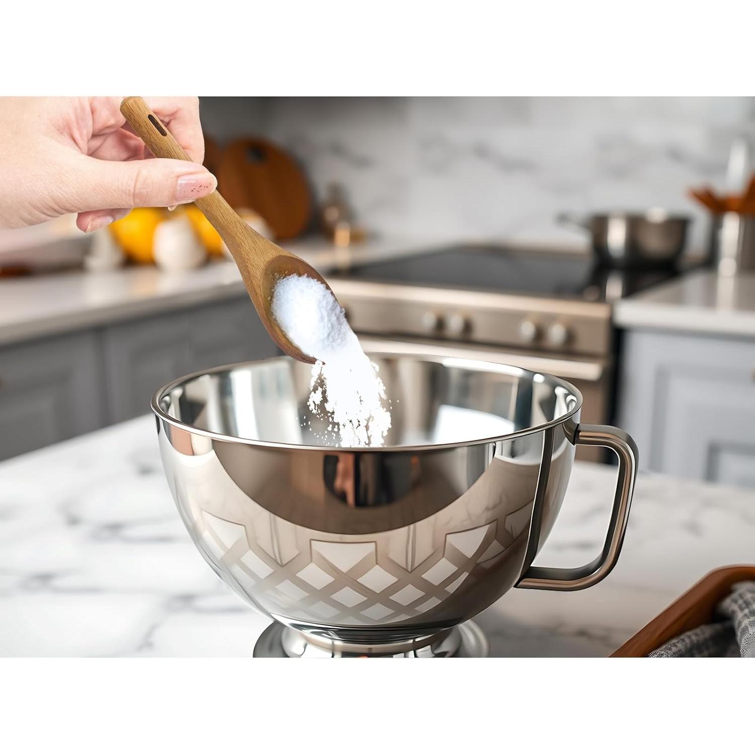 Juego de 6 cucharas medidoras de madera Esie Houzie Acacia