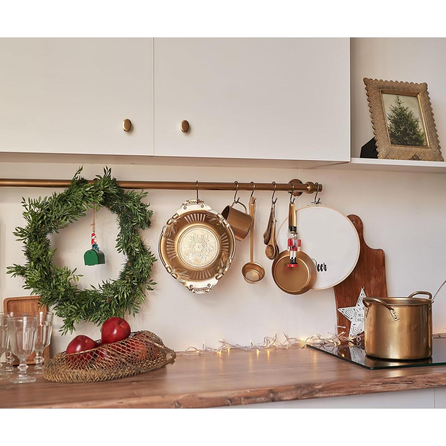 Juego de 6 cucharas medidoras de madera Esie Houzie Acacia