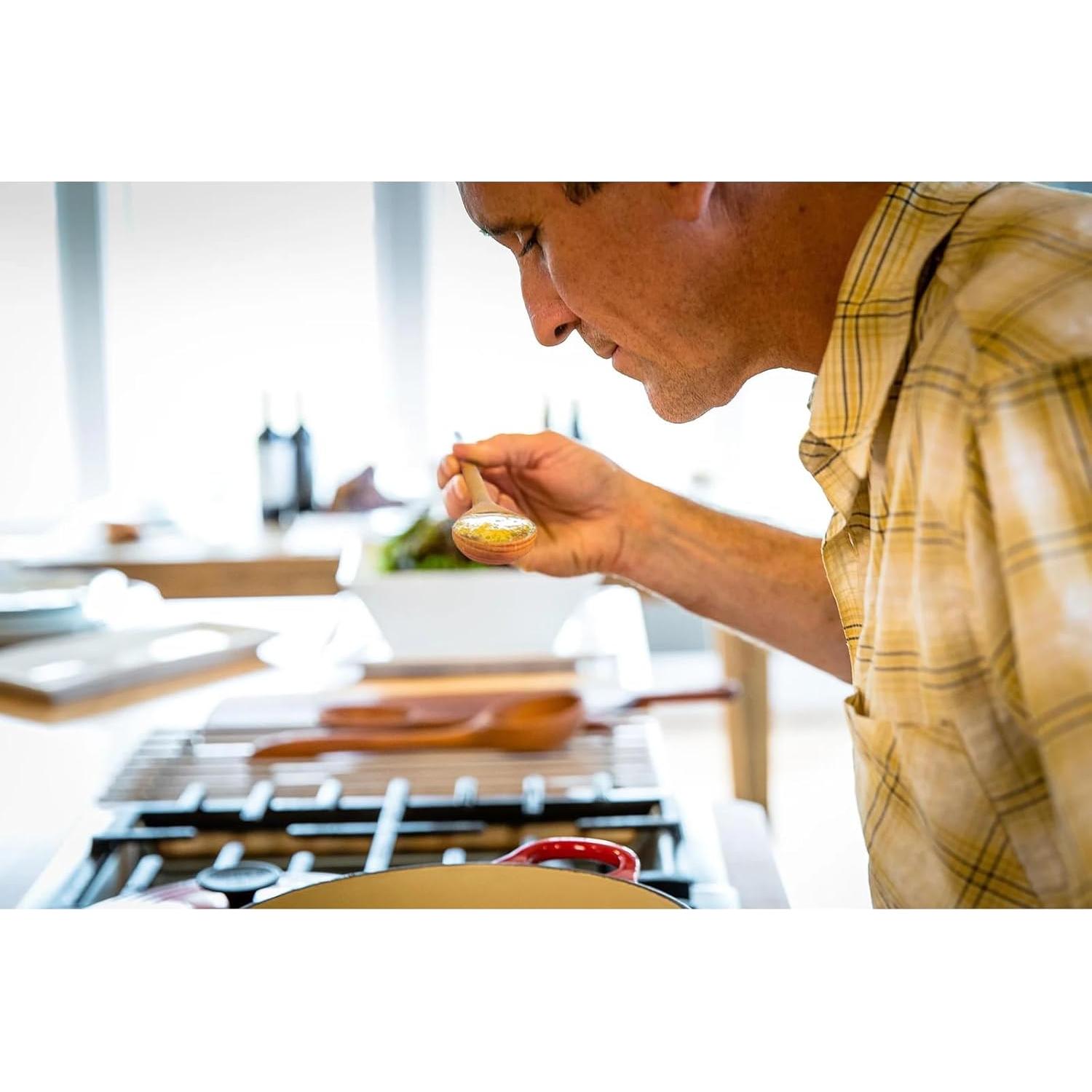 Juego de 6 Cucharas Medidoras de Madera Esie Houzie 25.4 cm