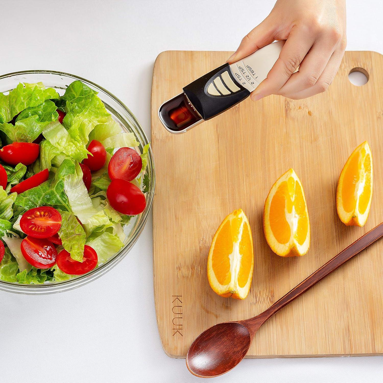 Cuchara Medidora Ajustable KitchenArt Satinada 1/2 a 1 Cucharada