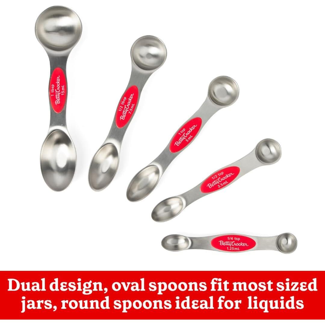 Conjunto de Cocina Medidor Betty Crocker 10 Piezas Acero Inoxidable