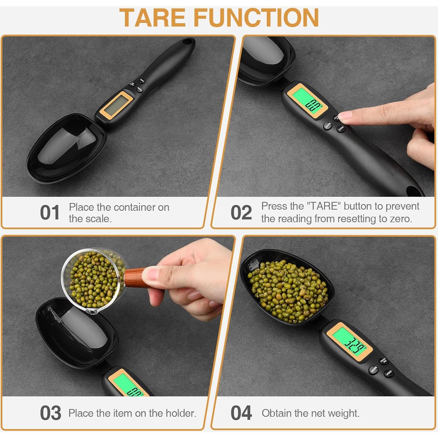 Cuchara Medidora Digital Mafiti MK500 500g Alta Precisión